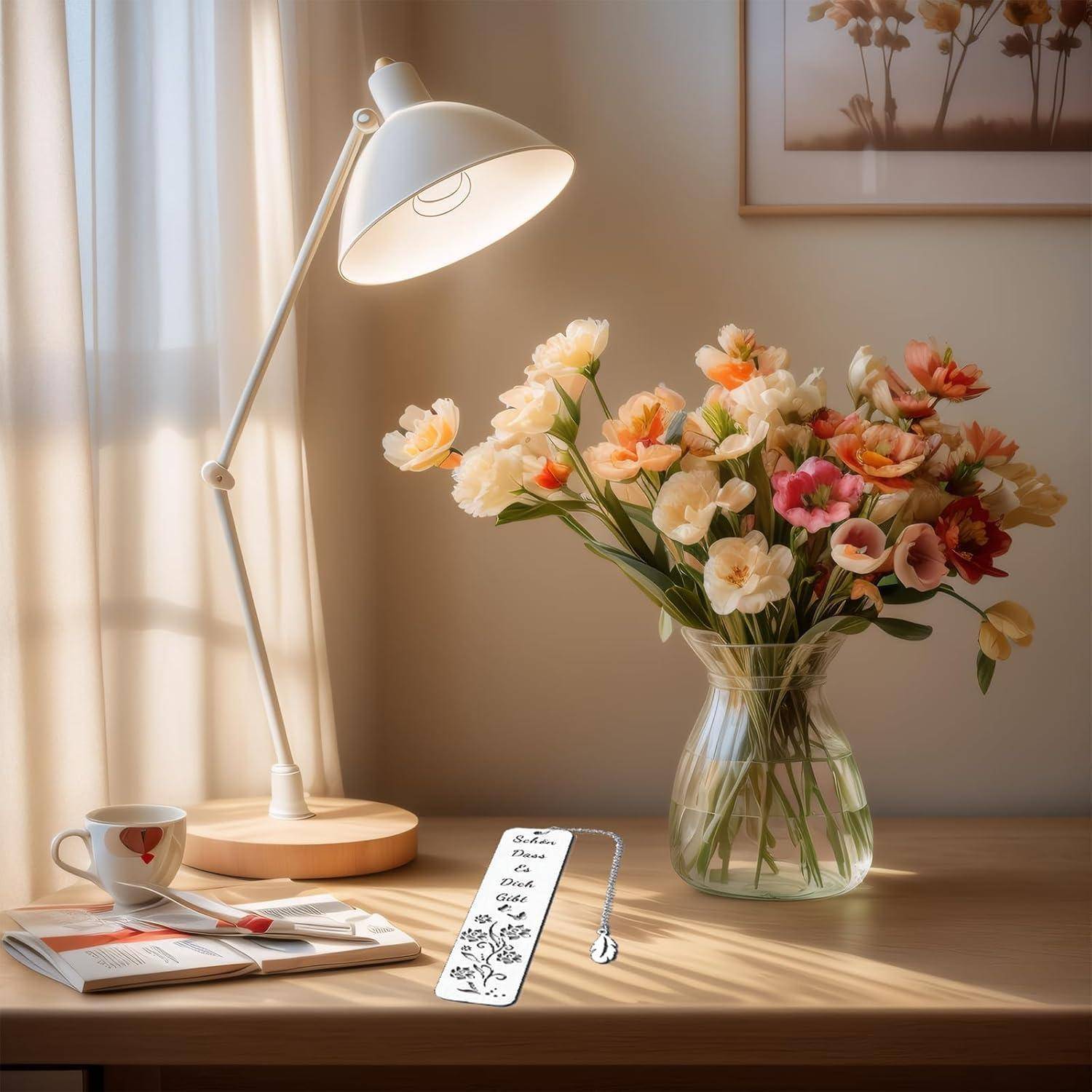 Lesezeichen personalisiert Geschenk Ruhestand Schön dass es Dich gibt