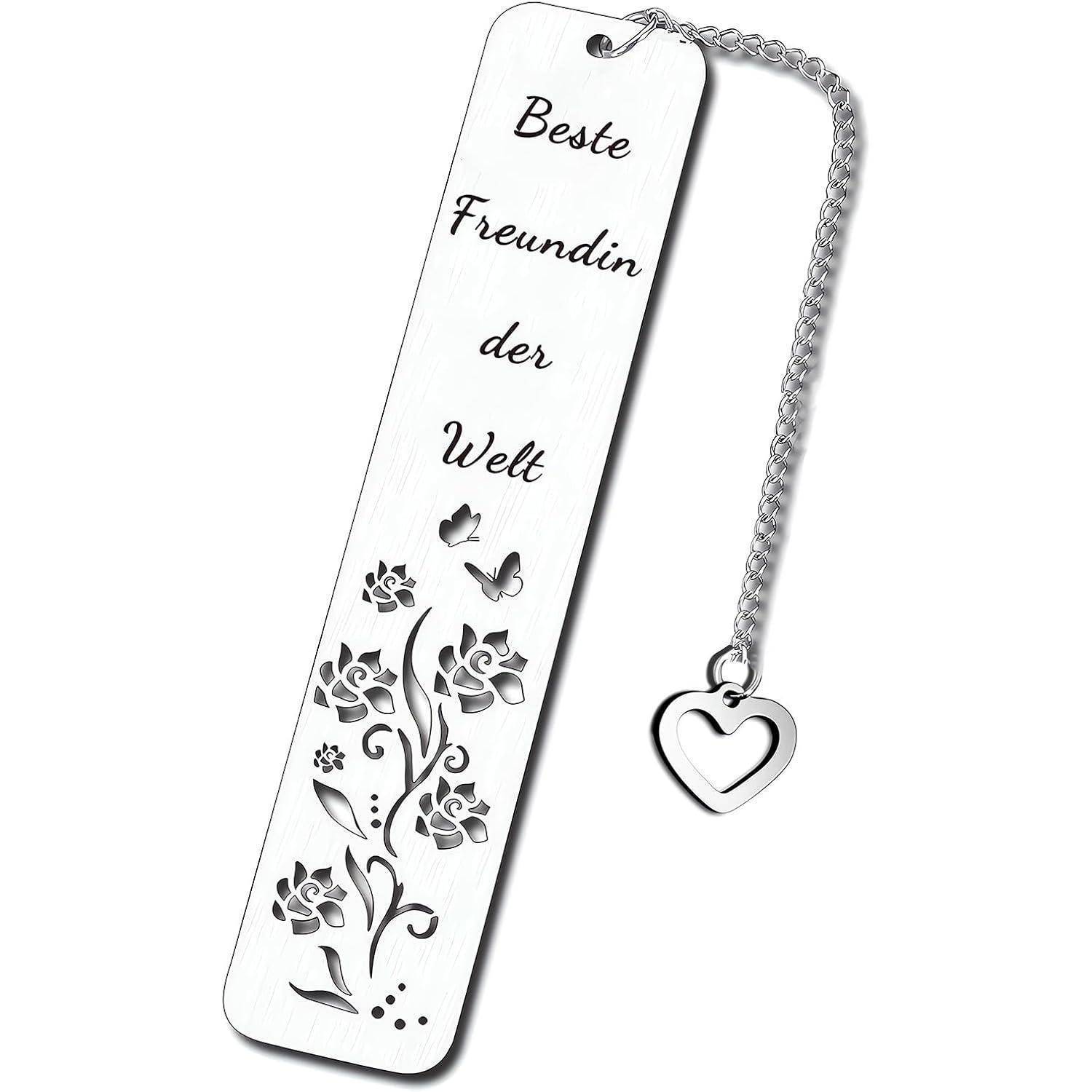 Lesezeichen Personalisiert Geschenk Beste Beste Freundin der Welt