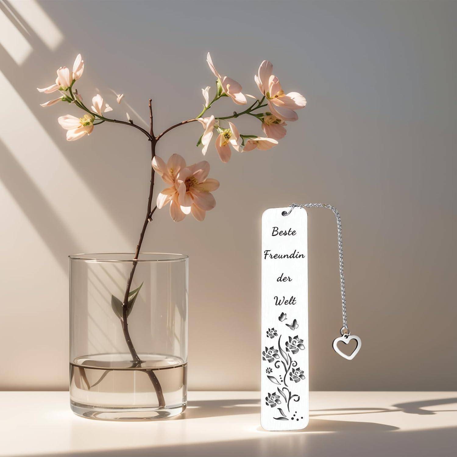 Lesezeichen Personalisiert Geschenk Beste Beste Freundin der Welt