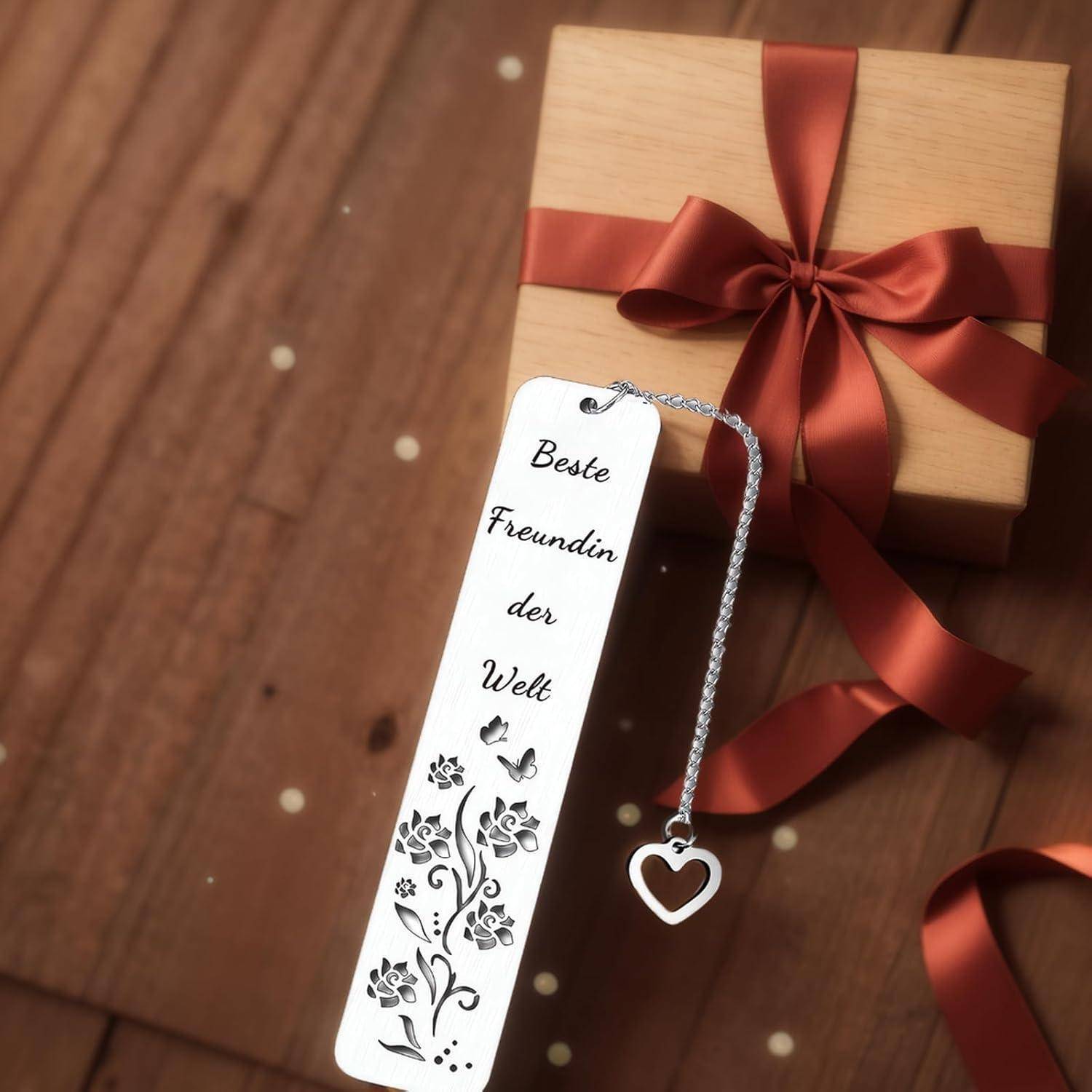 Lesezeichen Personalisiert Geschenk Beste Beste Freundin der Welt