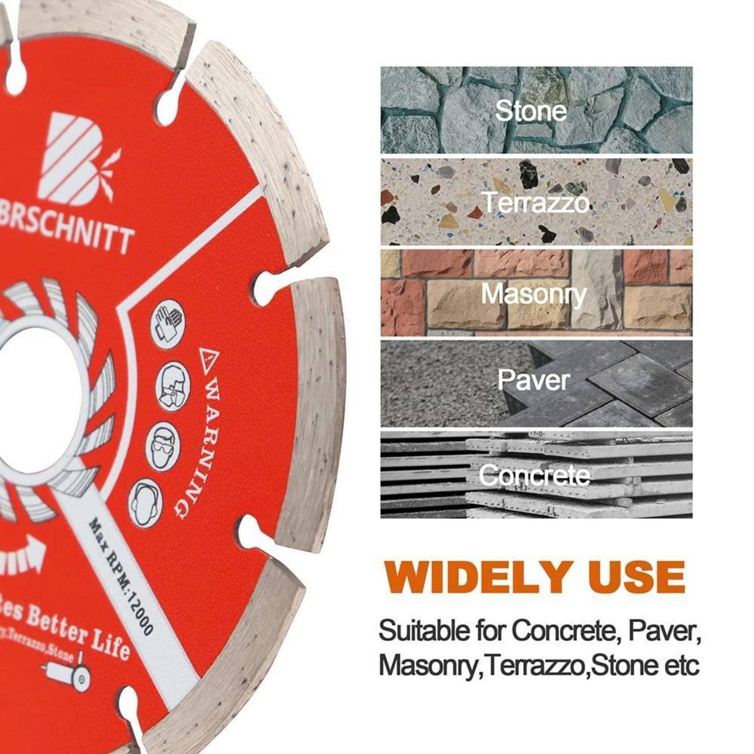 Trennscheibe Diamant Keramikfliesen Granit Marmor Beton 20 125mm