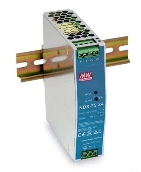 NDR-75-24 Netzteil MEANWELL,