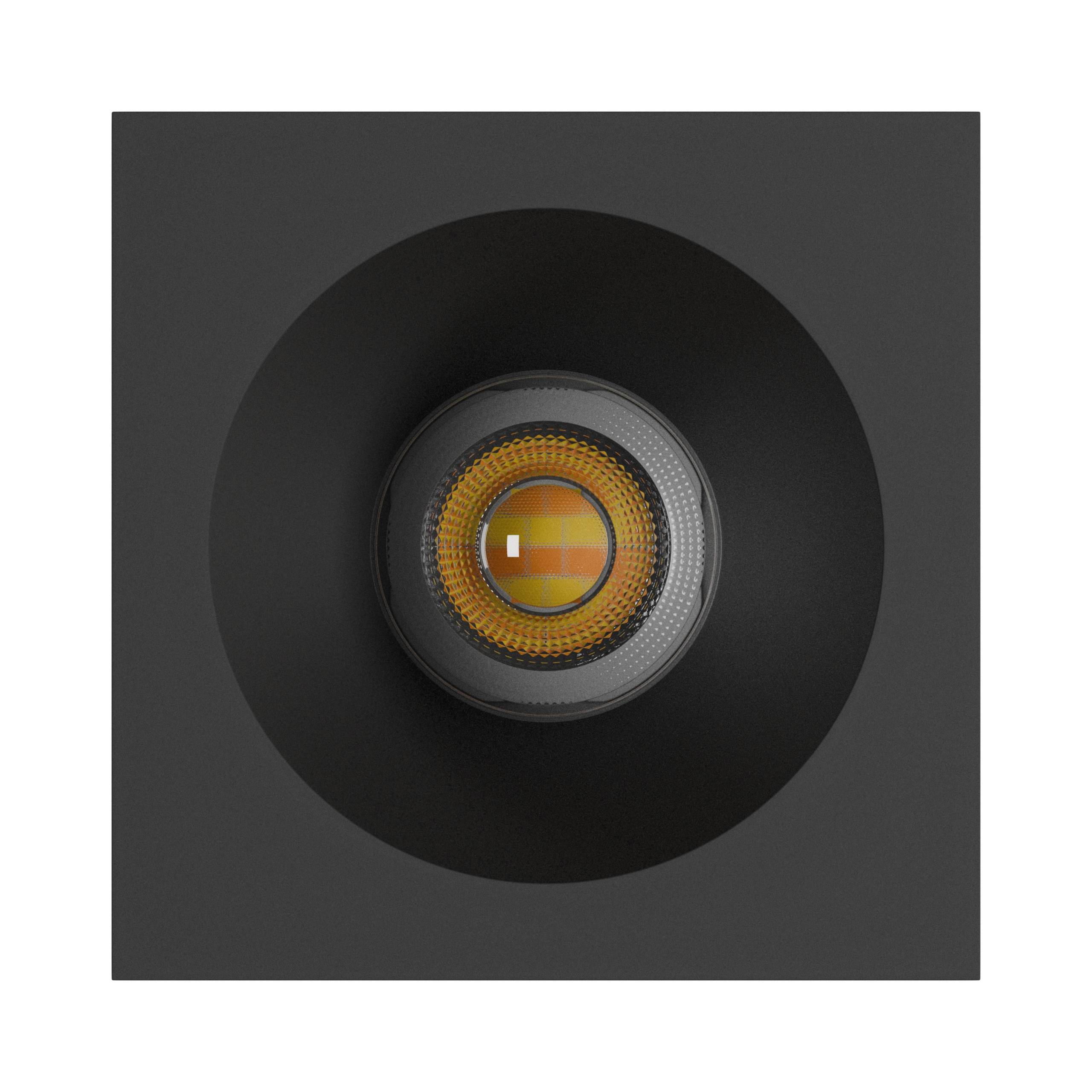 Spectrum LED Chloe Complete Surface 7W Deckenleuchte 45° 560lm schwarz IP20 Aufbau UGR>19 CCT 2700 – 6000K