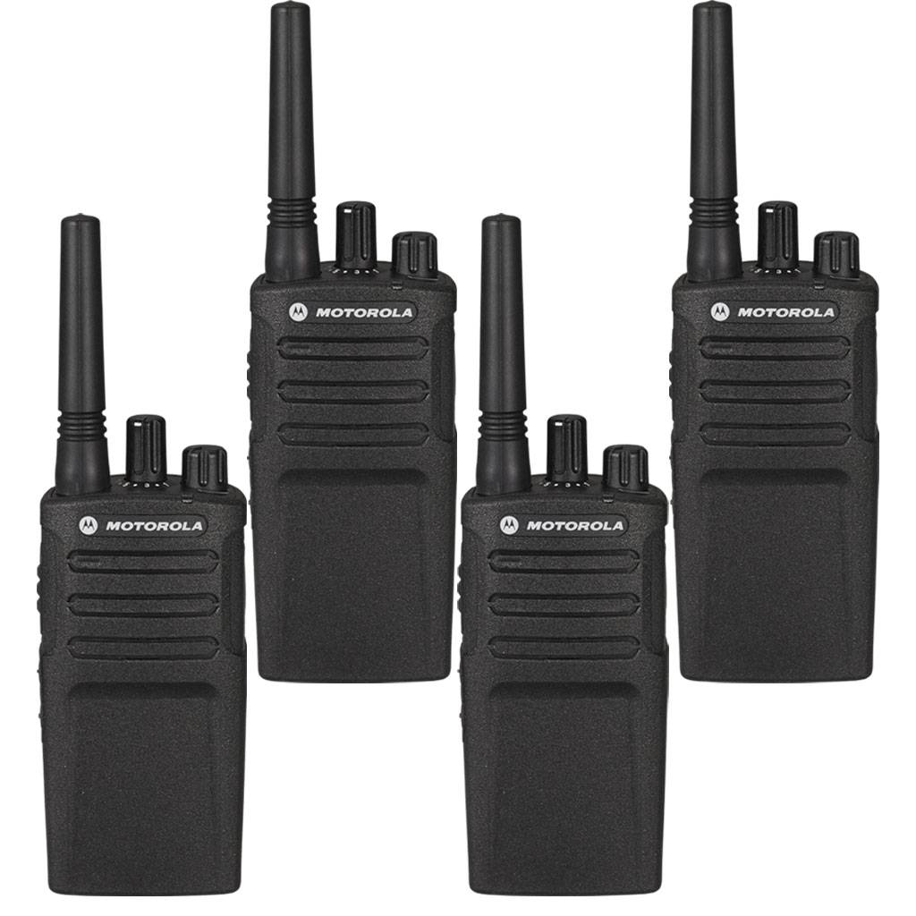Motorola XT420 Set aus 4 Handfunkgeräten RMP0166BHLAA