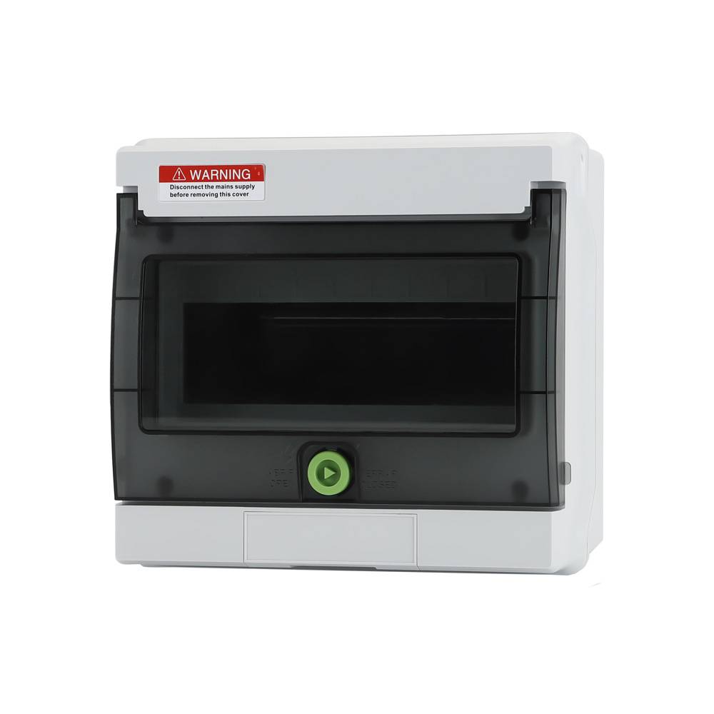 Offgridtec Verteilerkasten mit 9 TE und DIN-Schiene IP66 UV-beständig wasser- und staubgeschützt