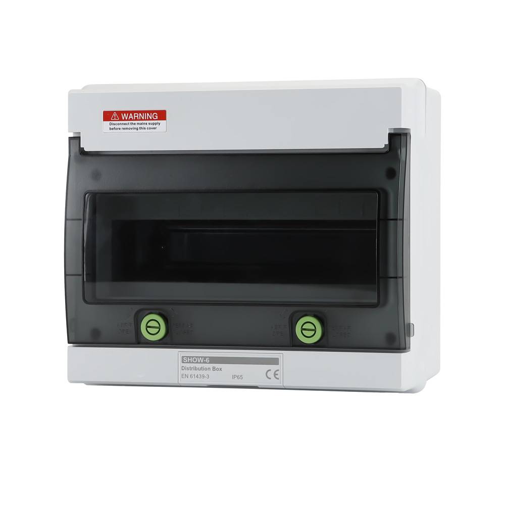 Offgridtec Verteilerkasten mit 12 TE und DIN-Schiene IP66 UV-beständig wasser- und staubgeschützt
