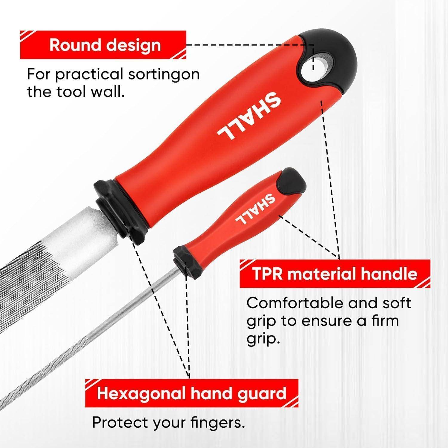 Feilenset 17-teilig für Metall Holz Kunststoff mit Box