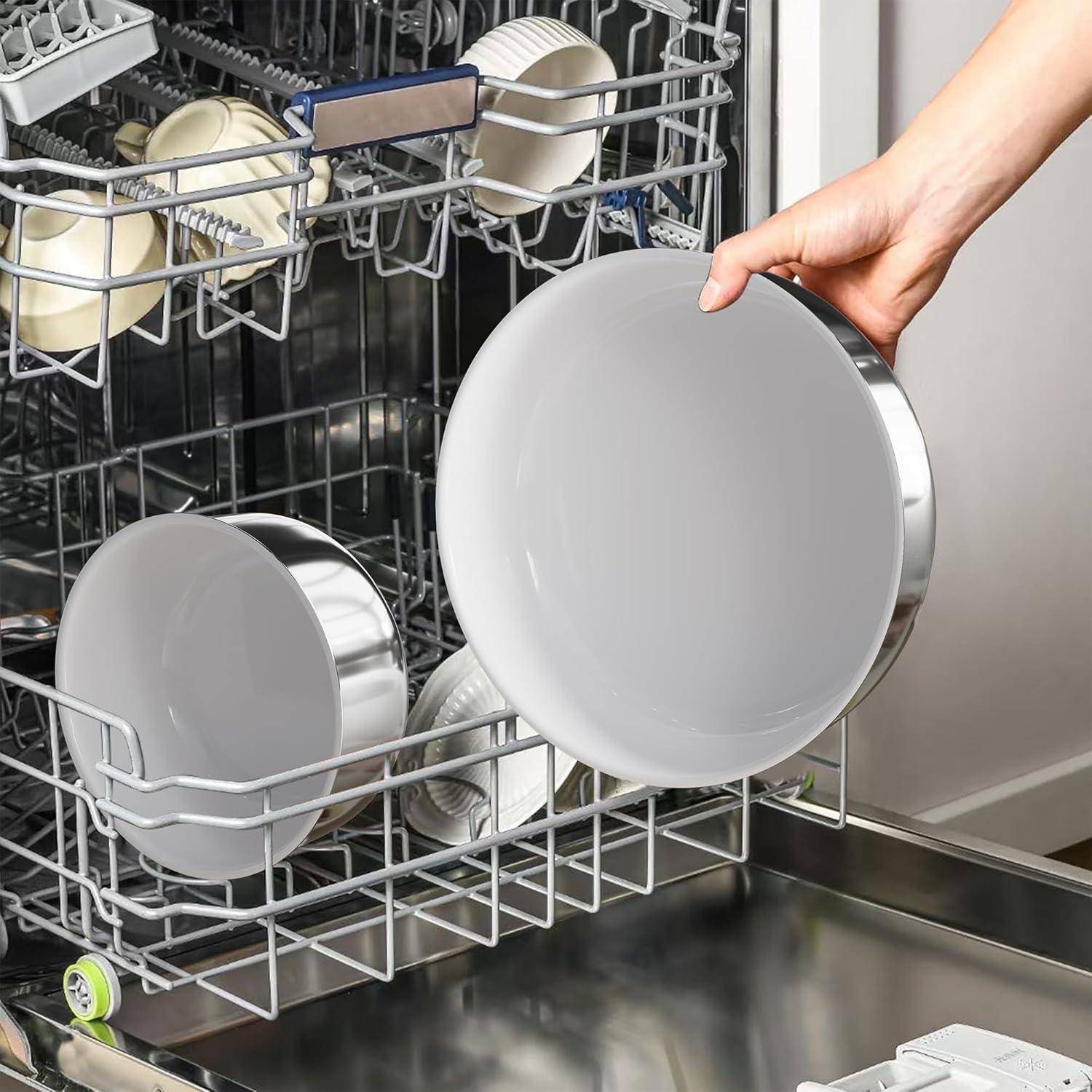 Edelstahl Töpfe und Pfannen Set mit Induktion Keramik