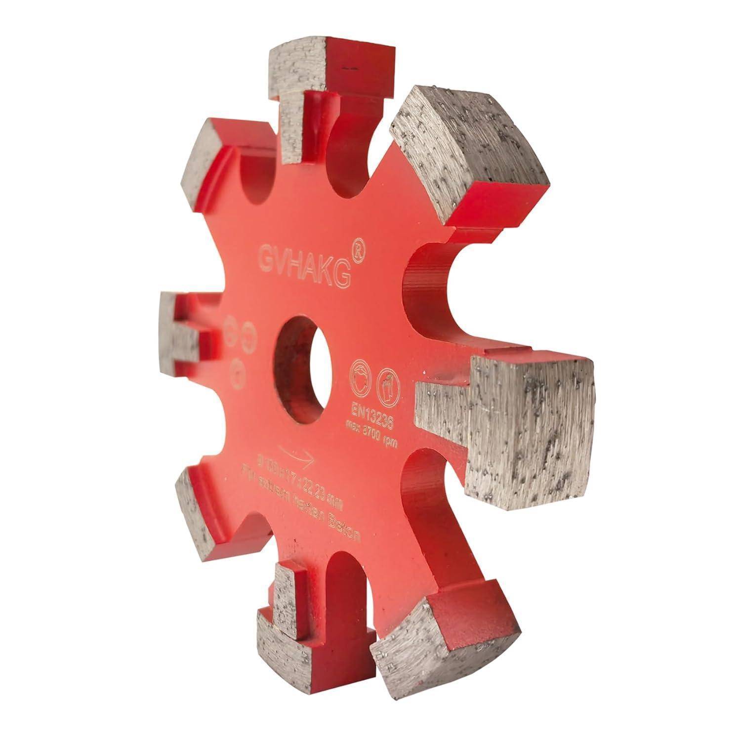 Frässcheibe Diamant 130x17x10x8T Scharf Schmale U-förmige Nut