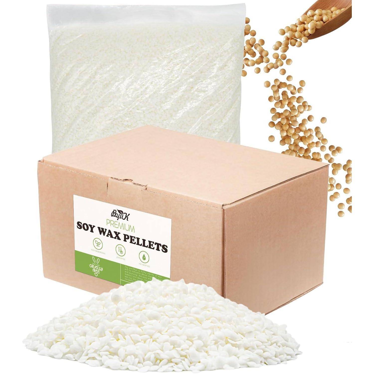 Sojawachs Kerzen Kerzenwachs 100Prozent Bio Zusatzstofffrei 3KG