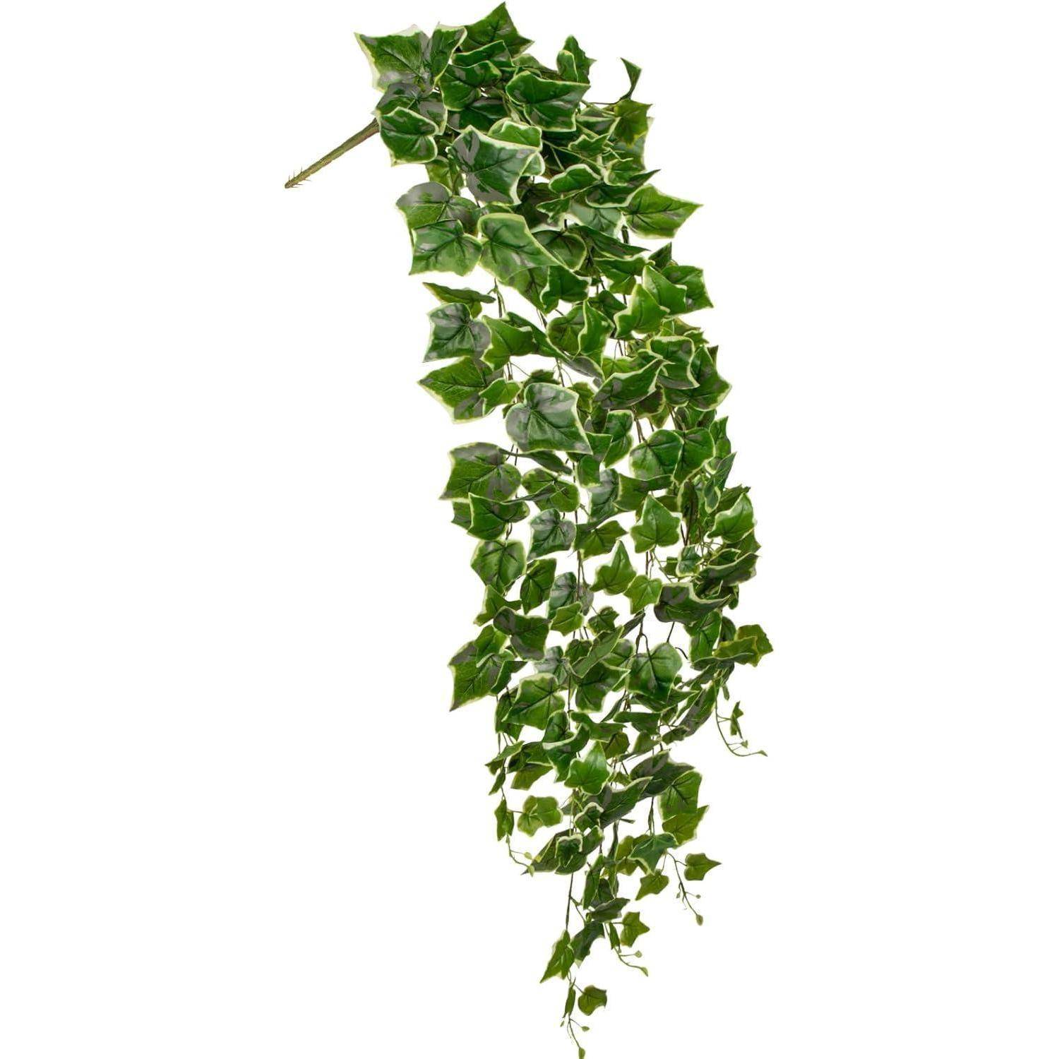 Künstliche Hängepflanze Efeuranke 130CM Grün Blätter Girlanden