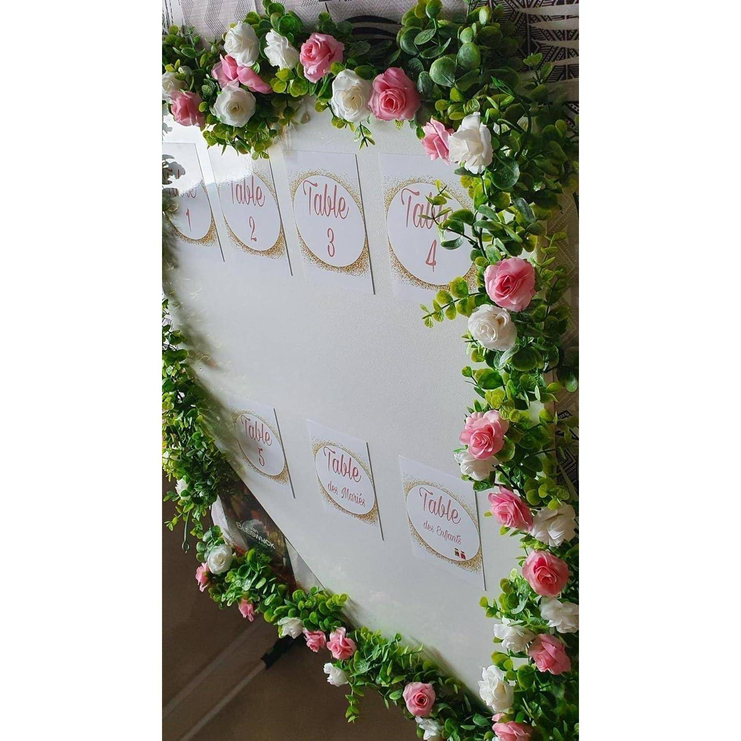 Künstliche Blumenköpfe 50 Stück 4cm Rosen Set 1 4cm 1.57''
