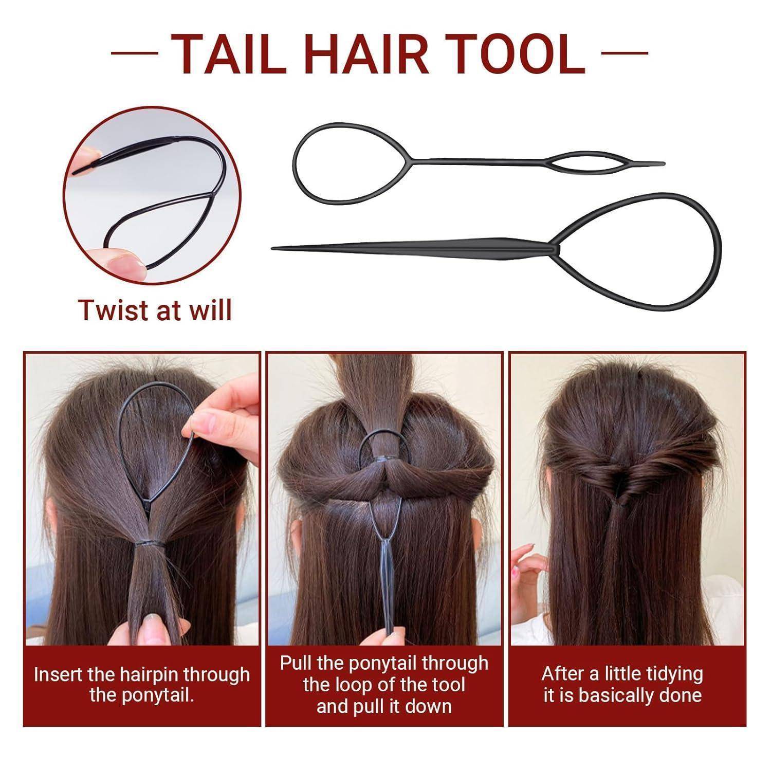 1000 Stück Elastische Haargummis Klein Haarstyling Zubehör