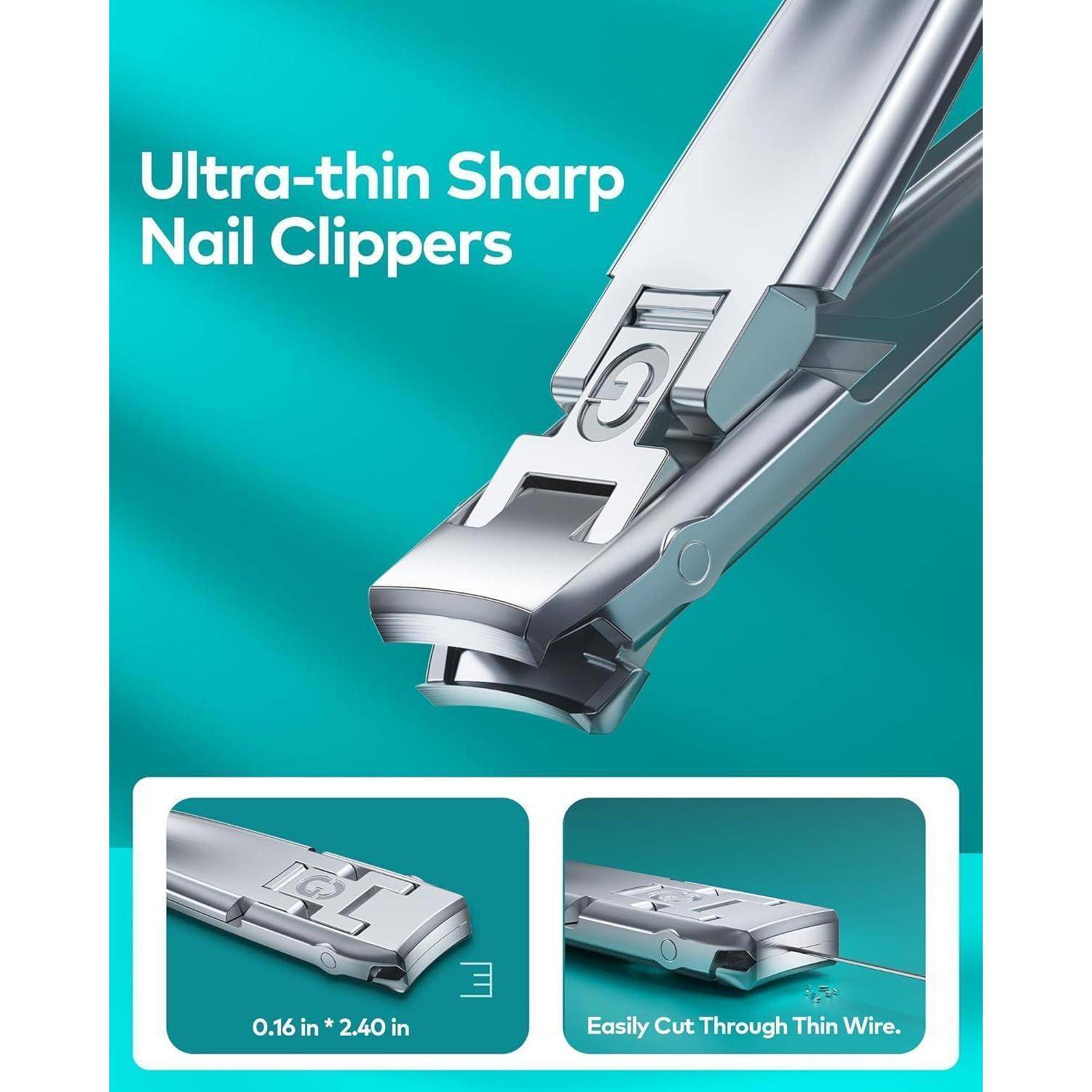 Nagelknipser Set 5PCS Professionelles Maniküre Pflegeset Frauen Männer