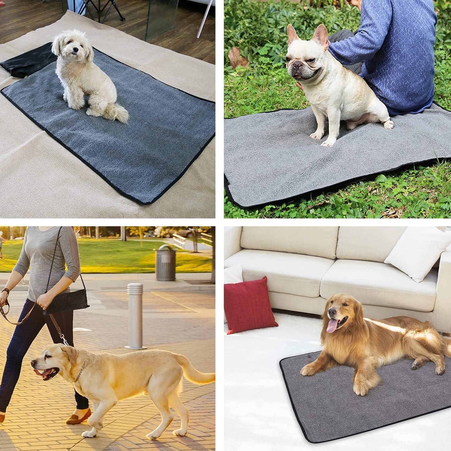 Faltbare wasserdichte Haustier Decke Katze Hundematte 100x70cm Outdoor