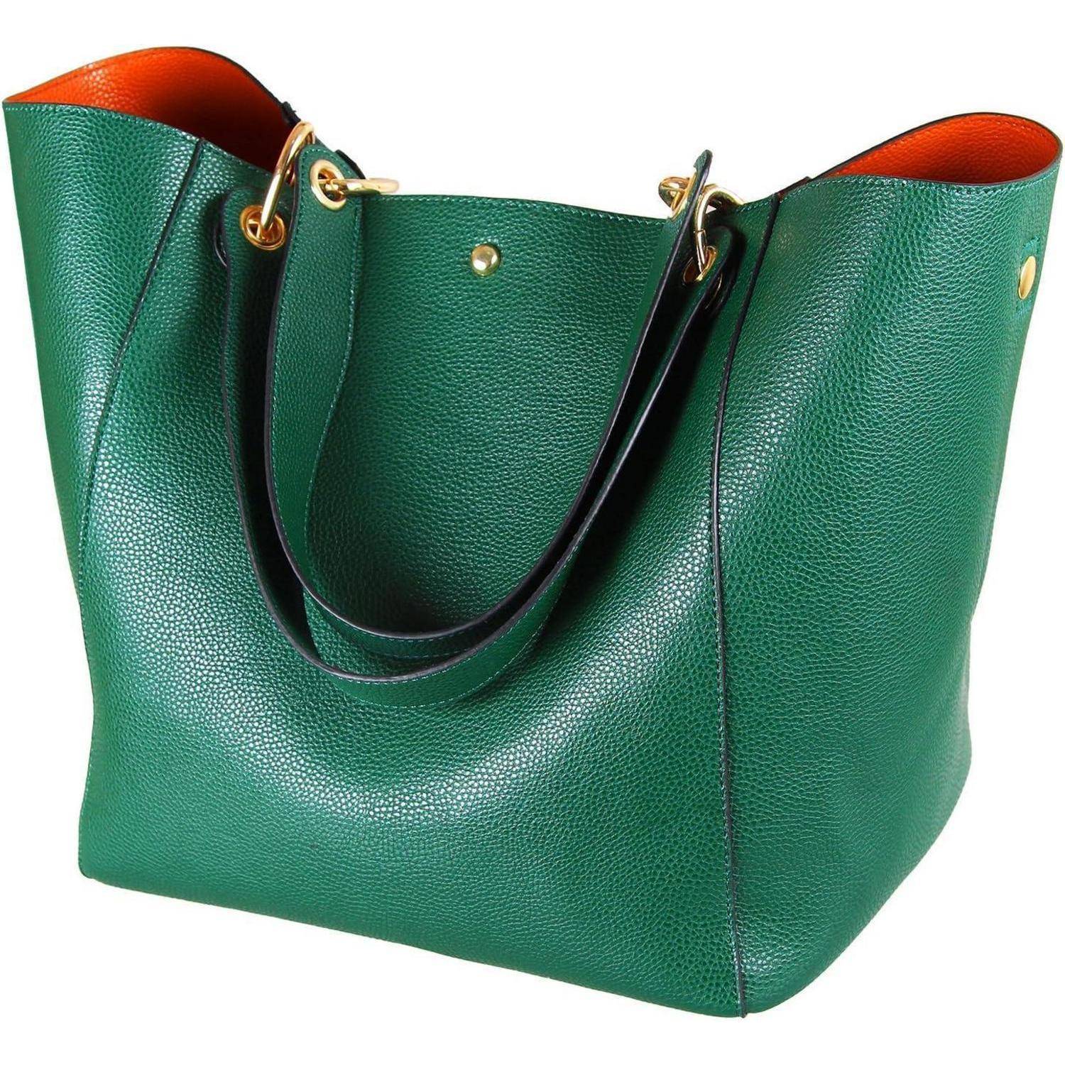 Große Damen Henkeltasche Leder Schultertasche Shopper Handtasche A4