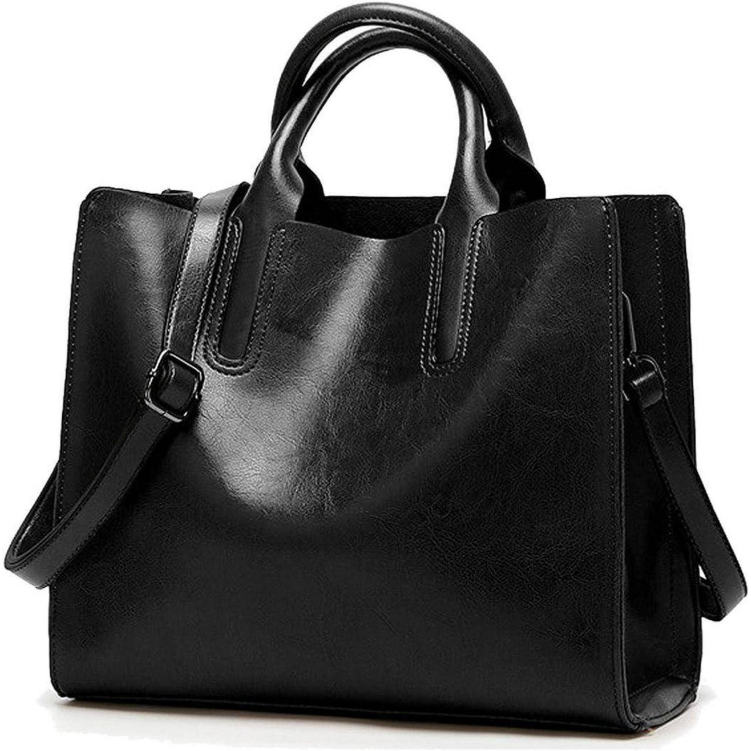 Damen Shopper Schultertasche Umhängetasche Handtasche EINWEG