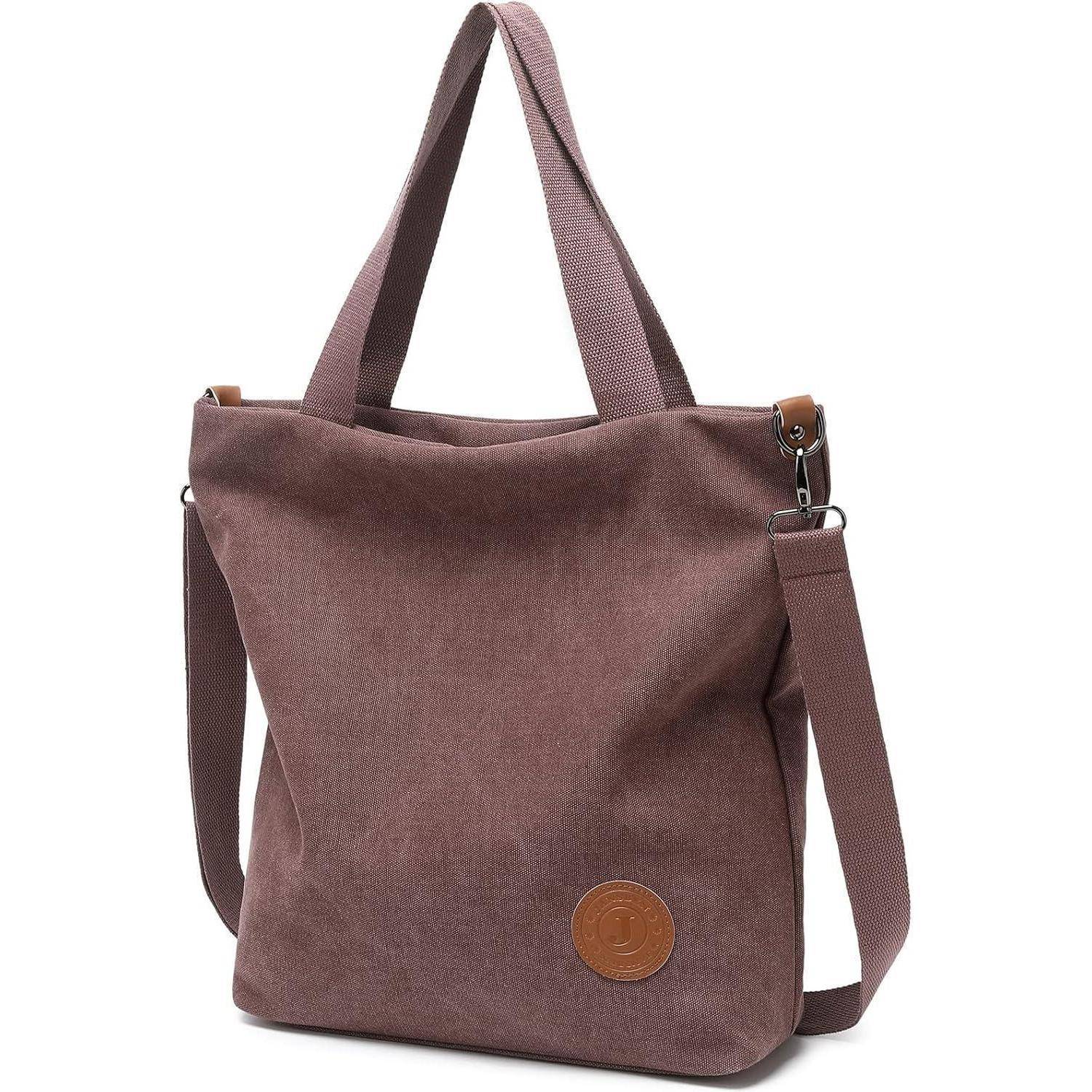 Damen Canvas Handtasche Schultertasche Multifunktionale Umhängetasche