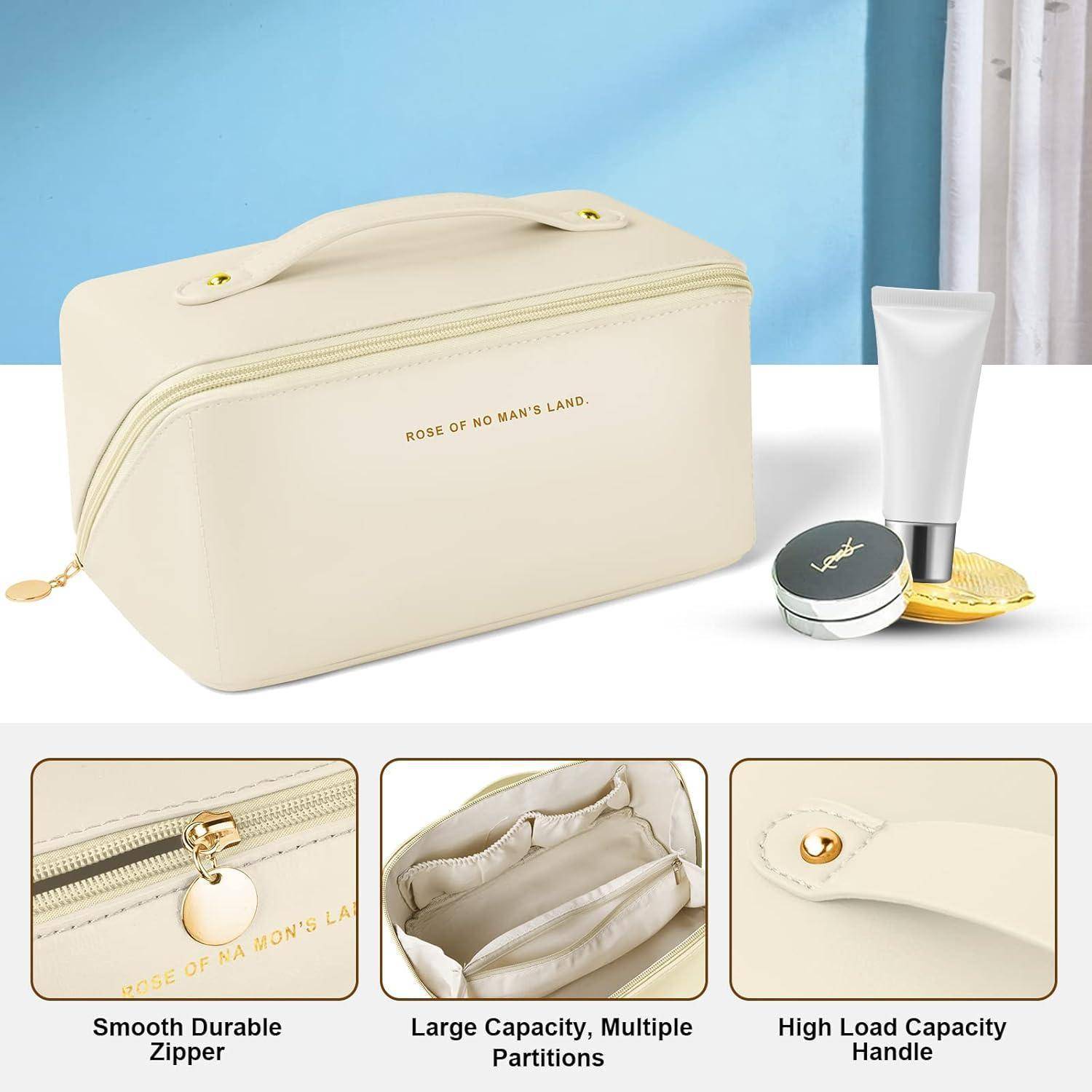 Reise Kosmetiktasche Große Kapazität PU Leder Wasserdicht Makeup