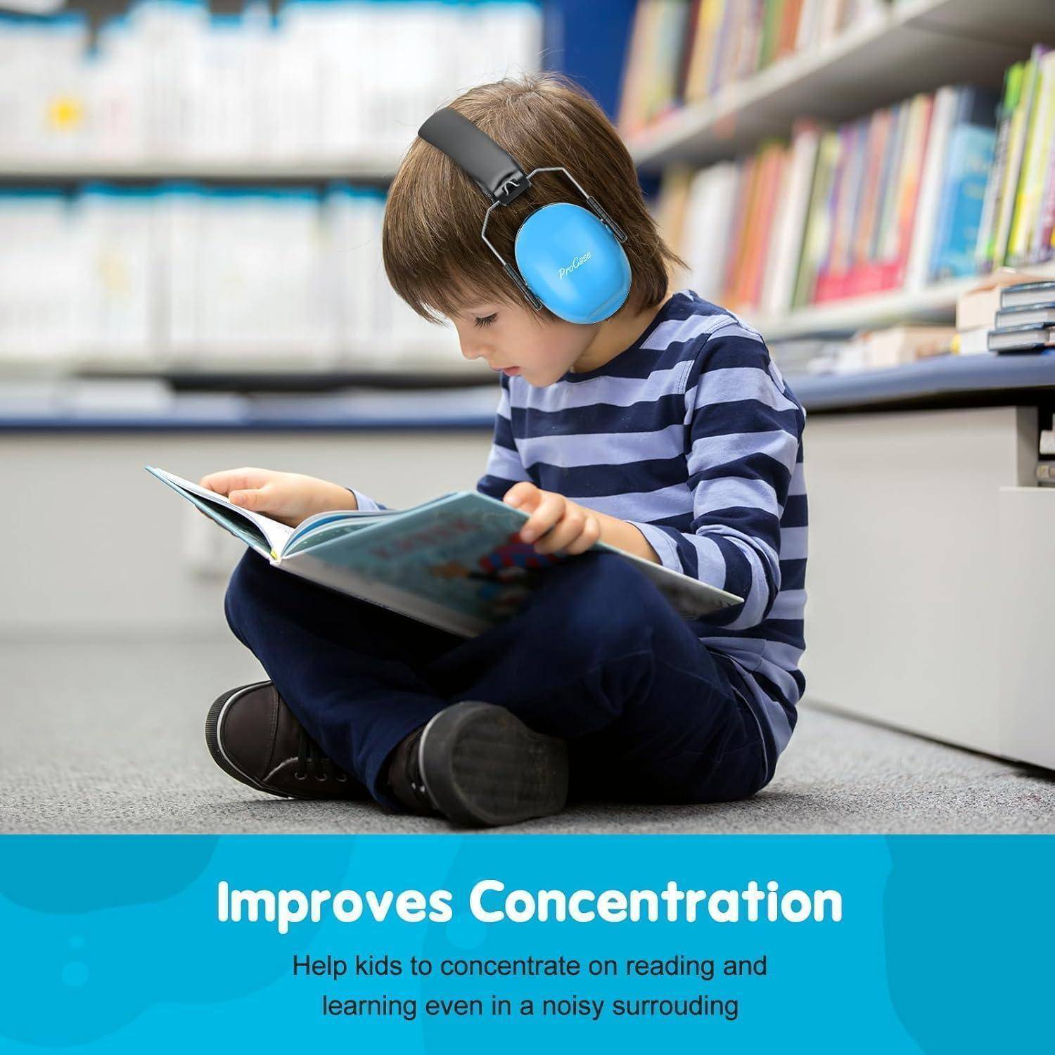 Gehörschutz Kinder NRR21dB Ohrenschützer Blau 1