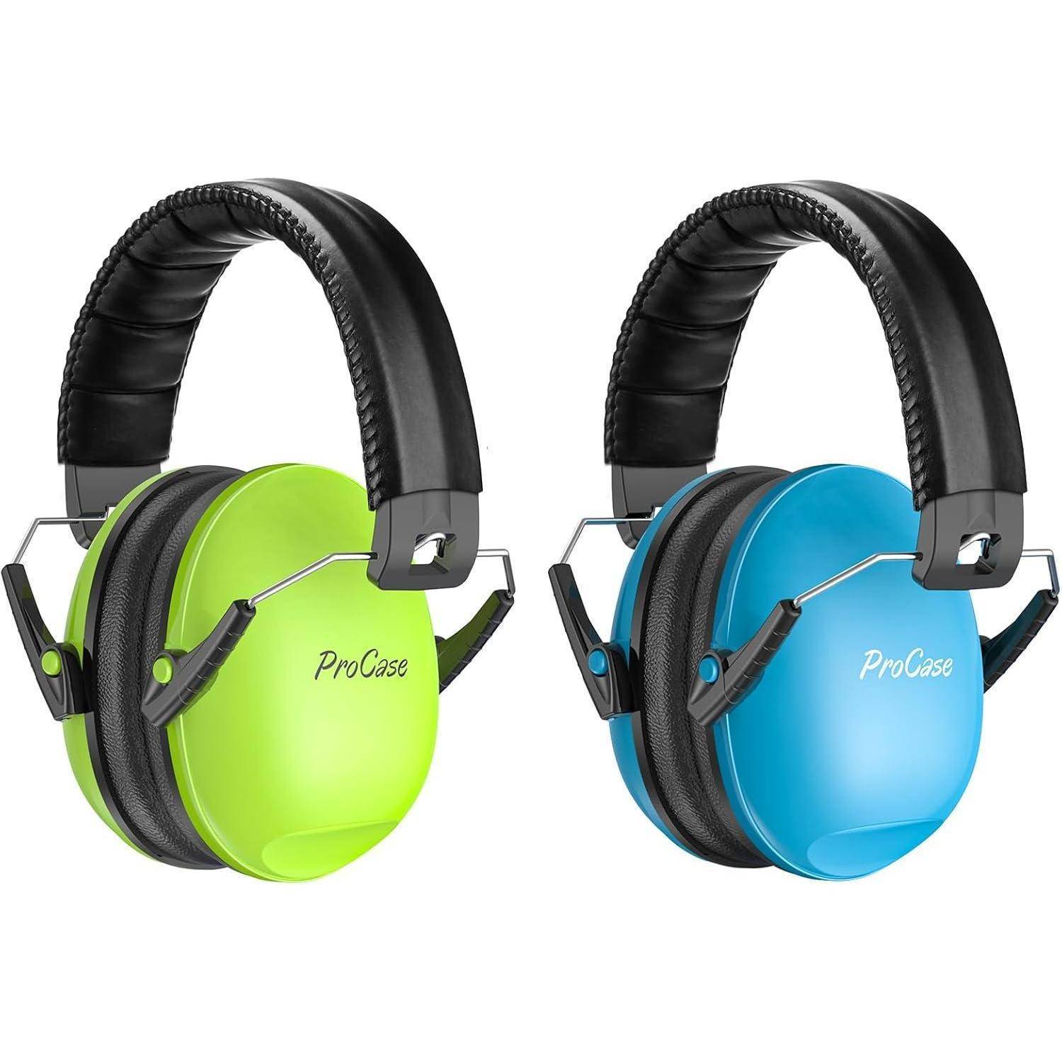 Gehörschutz Kinder Ohrenschützer NRR21dB 3-12Jahre Blau-grün 2