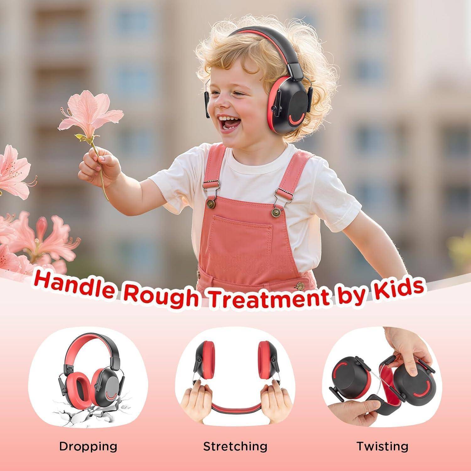 Gehörschutz Kinder Kapselgehörschutz SNR30dB 3 16 Schwarz-1 Stück