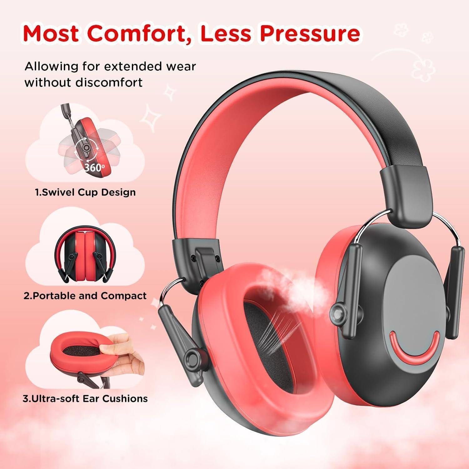 Gehörschutz Kinder Kapselgehörschutz SNR30dB 3 16 Schwarz-1 Stück