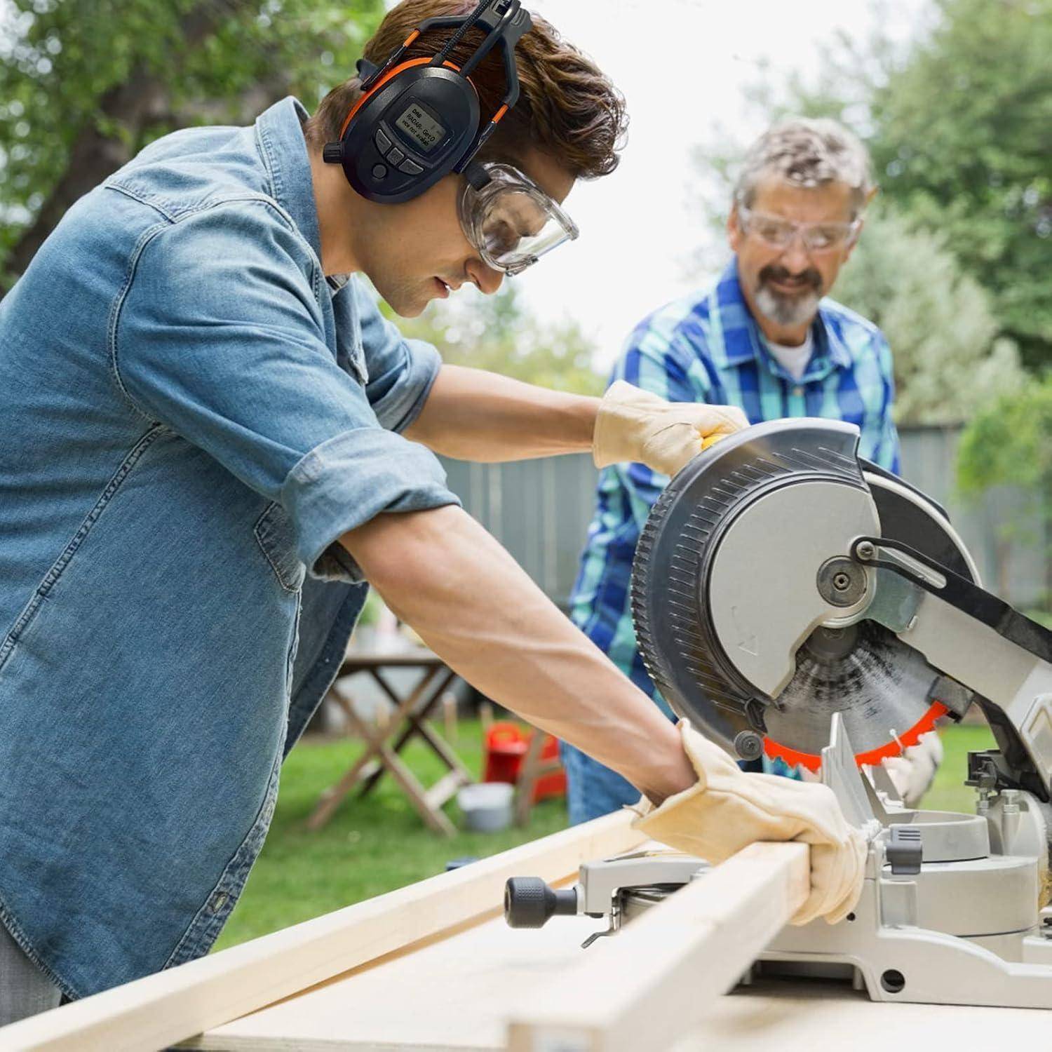 Kapselgehörschutz NRR 29 dB kabellos Bluetooth DAB+ FM MP3