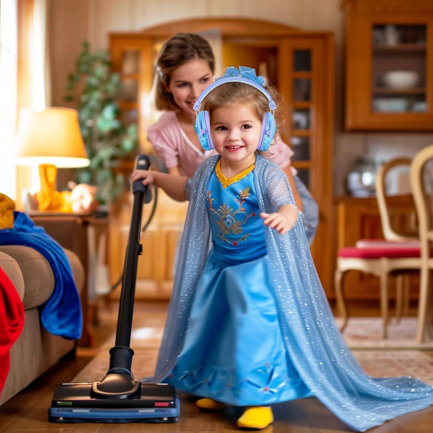 Gehörschutz Kinder Kapselgehörschutz NRR24dB Verstellbar Frozen