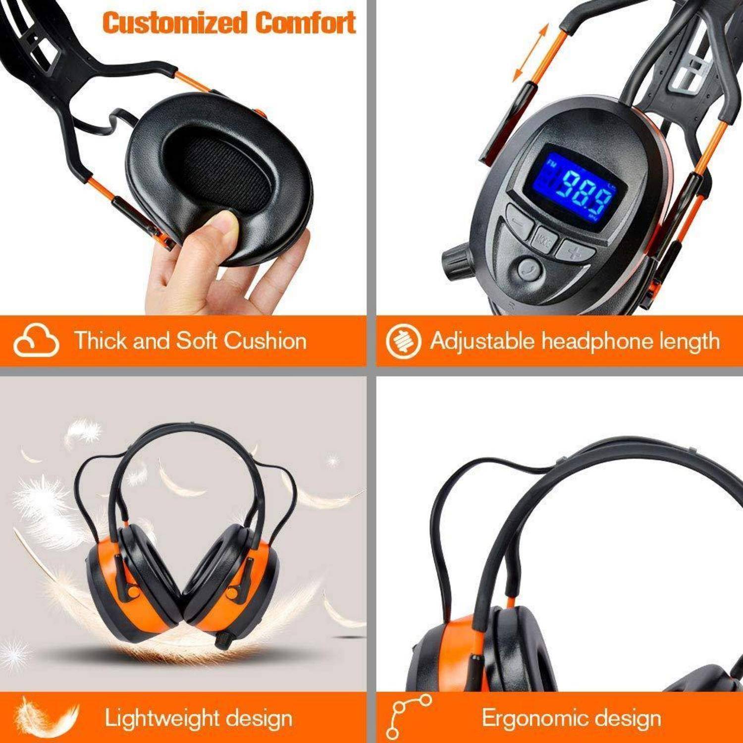 Bild mit verschiedenen Kopfhörern, die 