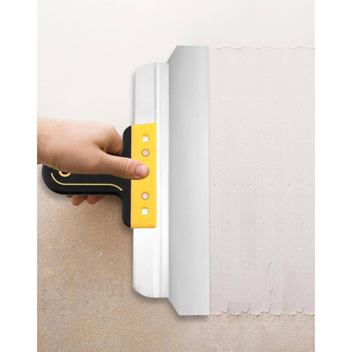 Flächenspachtel Trockenbau Edelstahl Griff 350 mm