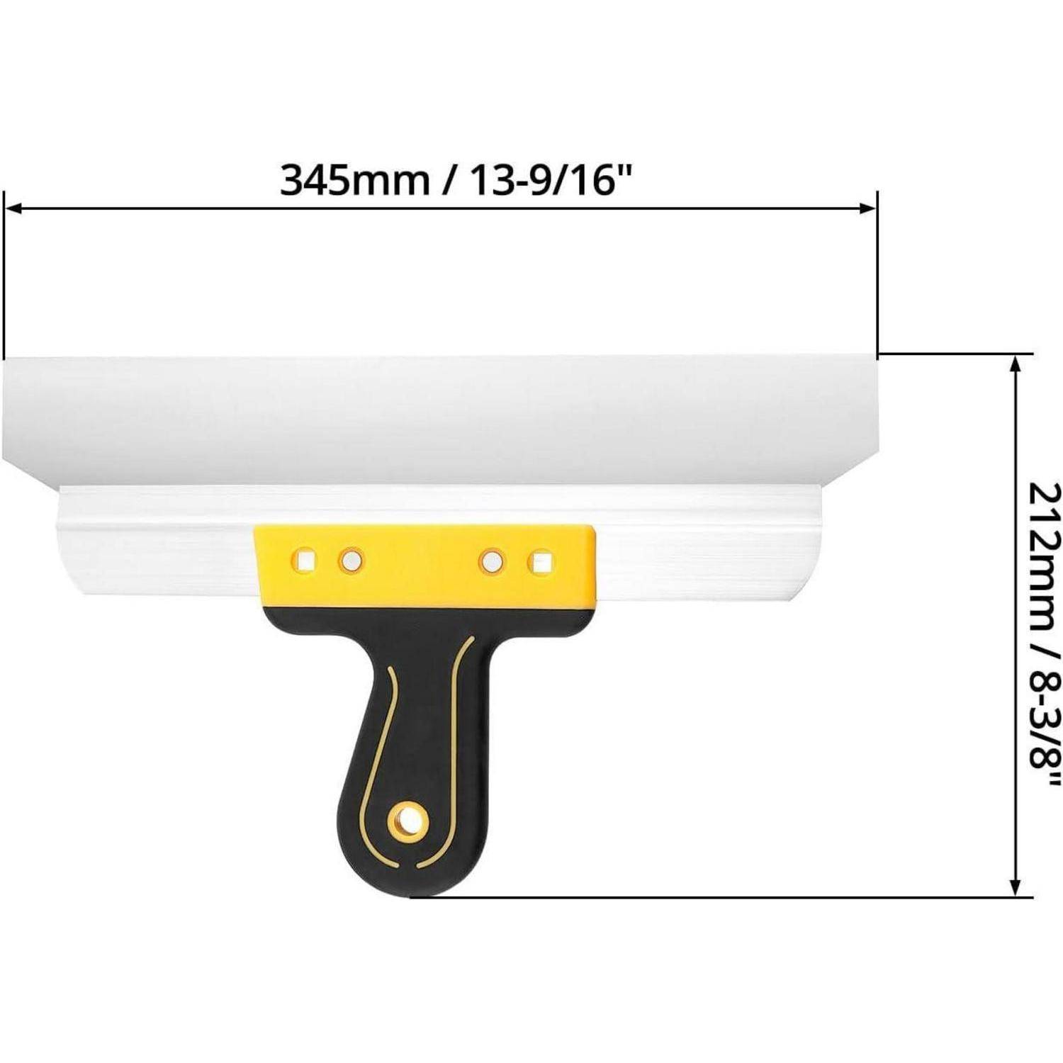 Flächenspachtel Trockenbau Edelstahl Griff 350 mm