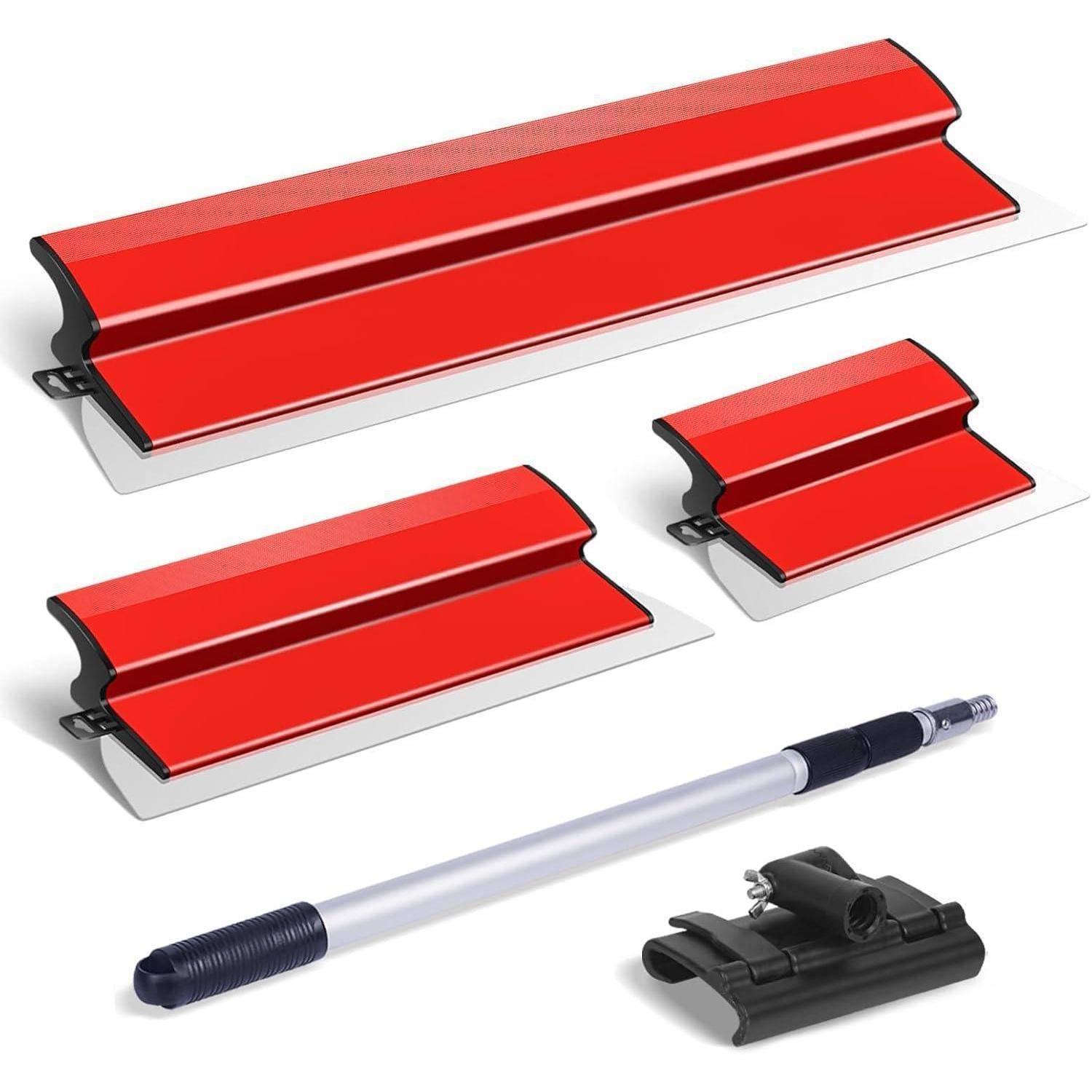 Spachtel Set Edelstahl 10 Skimming-Klingen-Set: 25,4 cm + 40,6 cm + 61