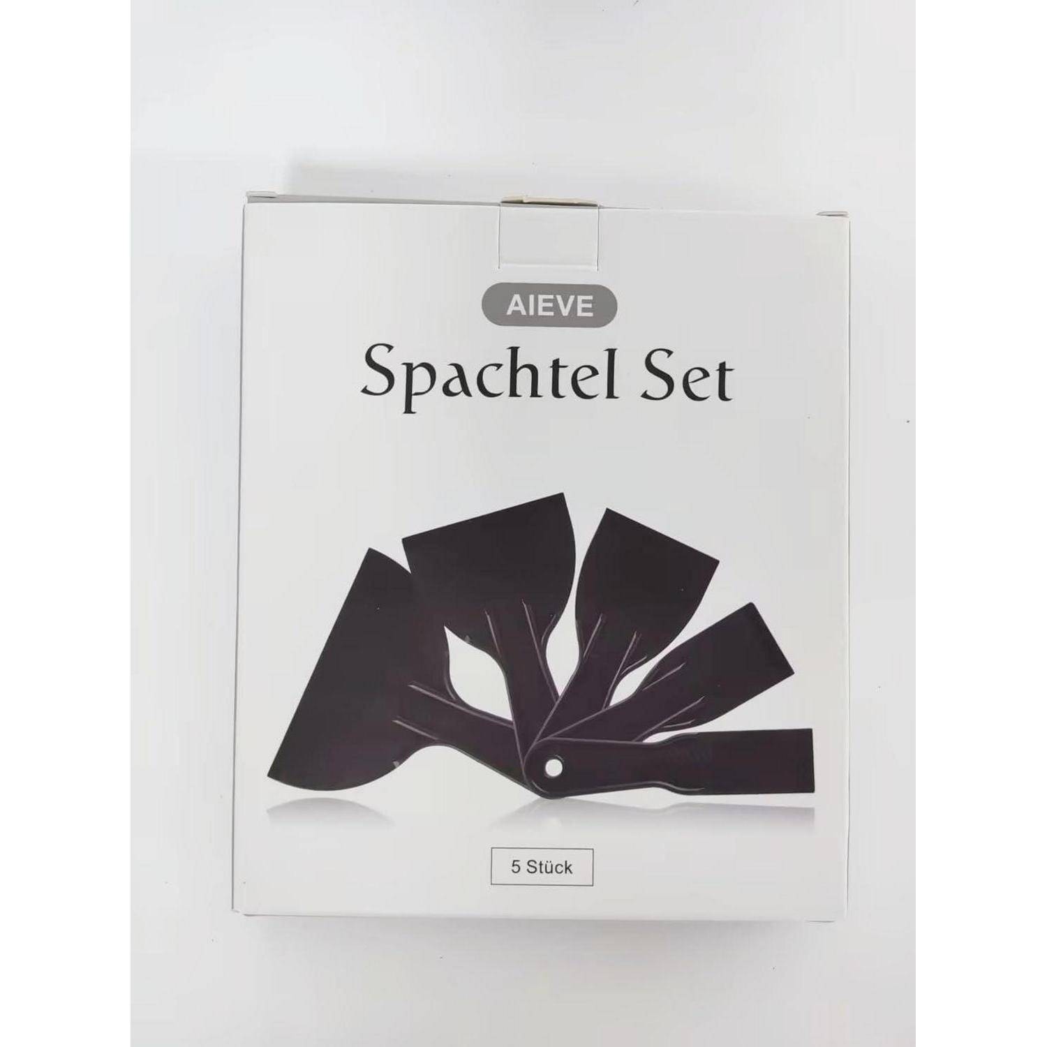 Flächenspachtel Set Trockenbau Koffer Profi 5Pcs 5PCS Plastikspaten