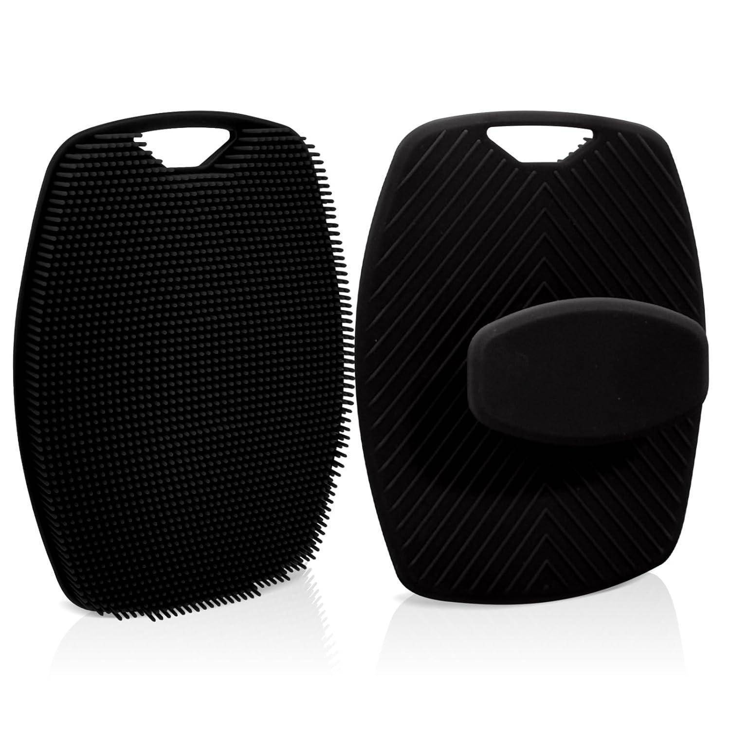 Weicher Silikon Körperschrubber für Männer - Premium Peeling Haut