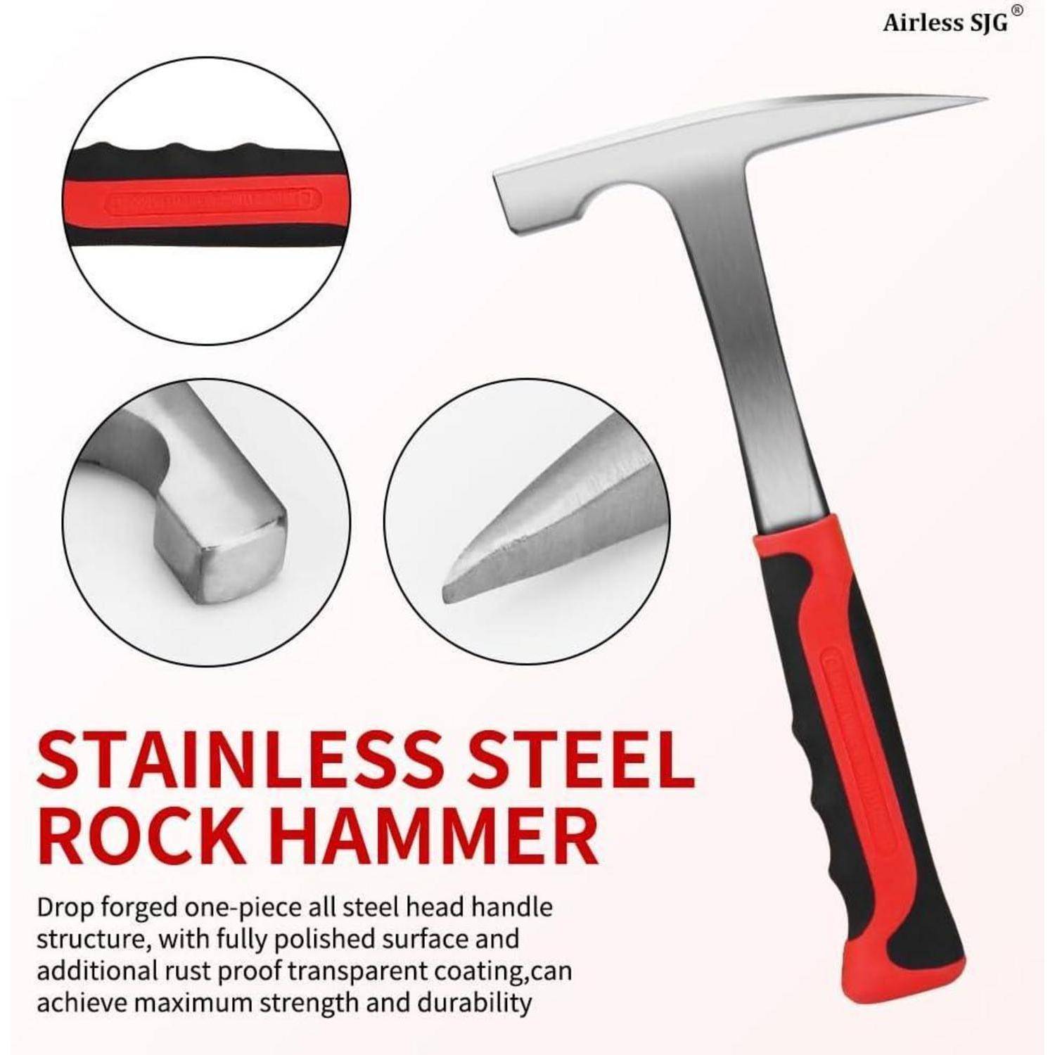 Geologie Set 14 Teile Geologiehammer Goldschwenken MC1