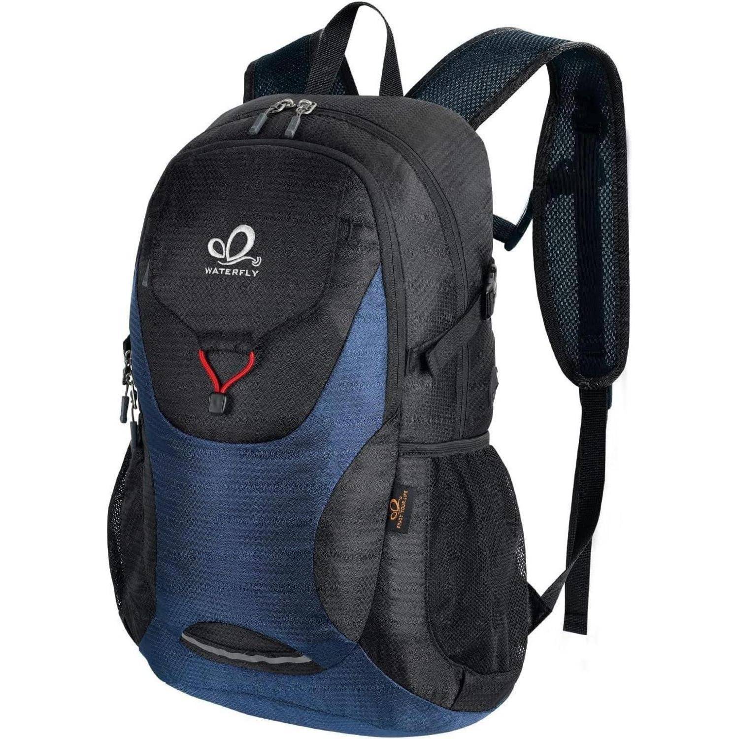 Faltbarer Wander-Rucksack 30L Nassfach Ultraleicht Outdoor Daypack