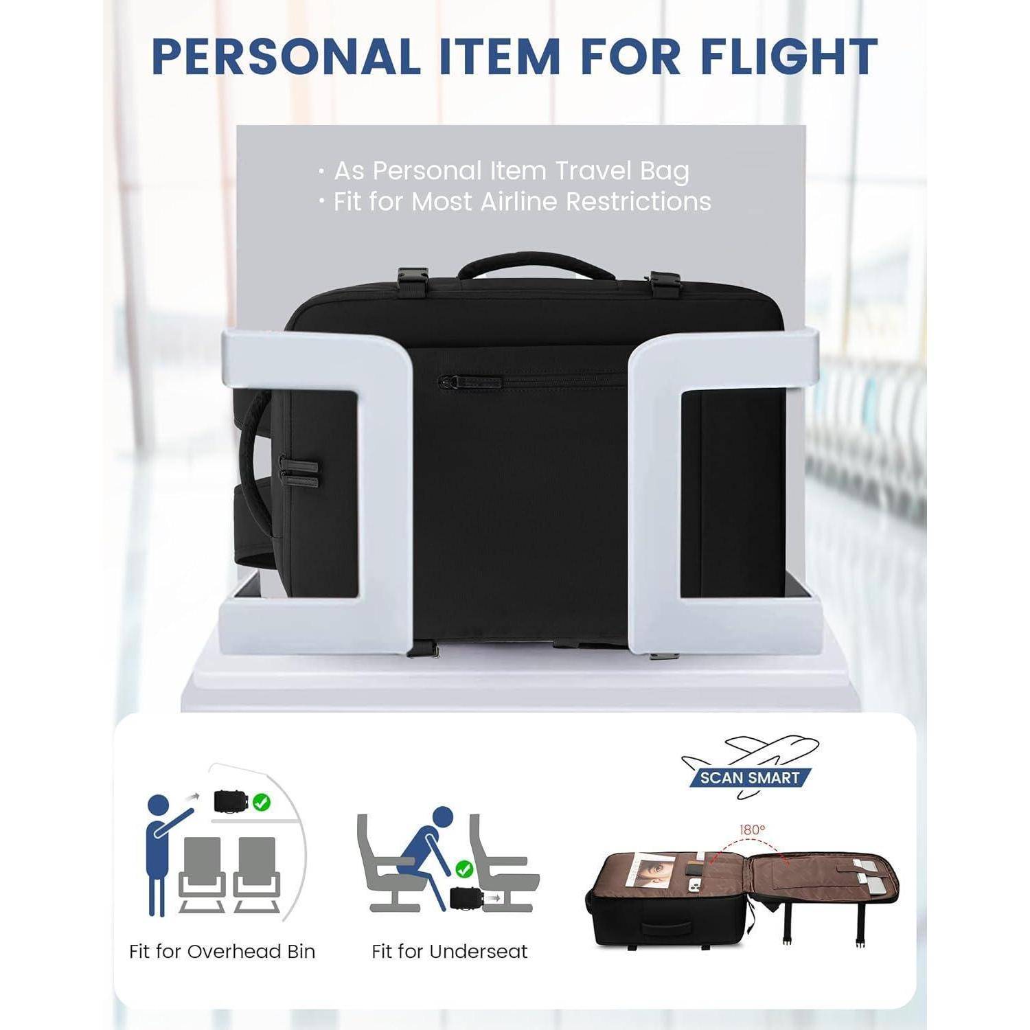 Handgepäck Rucksack 45x36x20 Easyjet Reiserucksack Flugzeug 15,6 Zoll