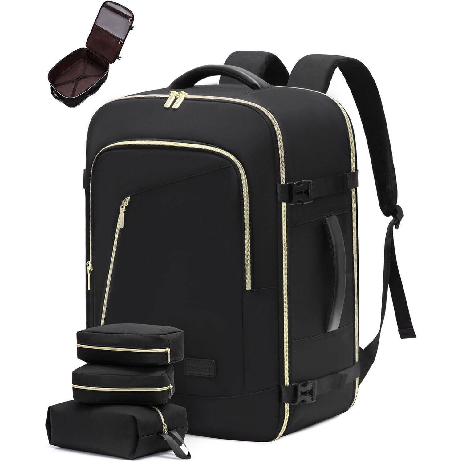 Rucksack Flugzeug Handgepäck Reiserucksack Damen Herren 17.3 Zoll