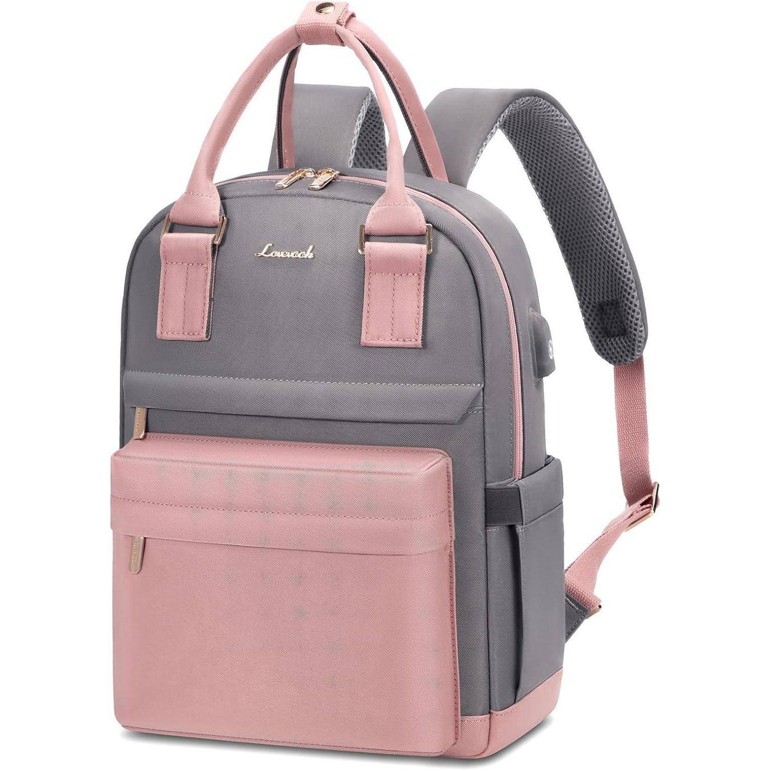 13,3 Zoll Damen Rucksack Wasserdicht Cityrucksack 2 in 1 Mini Daypack