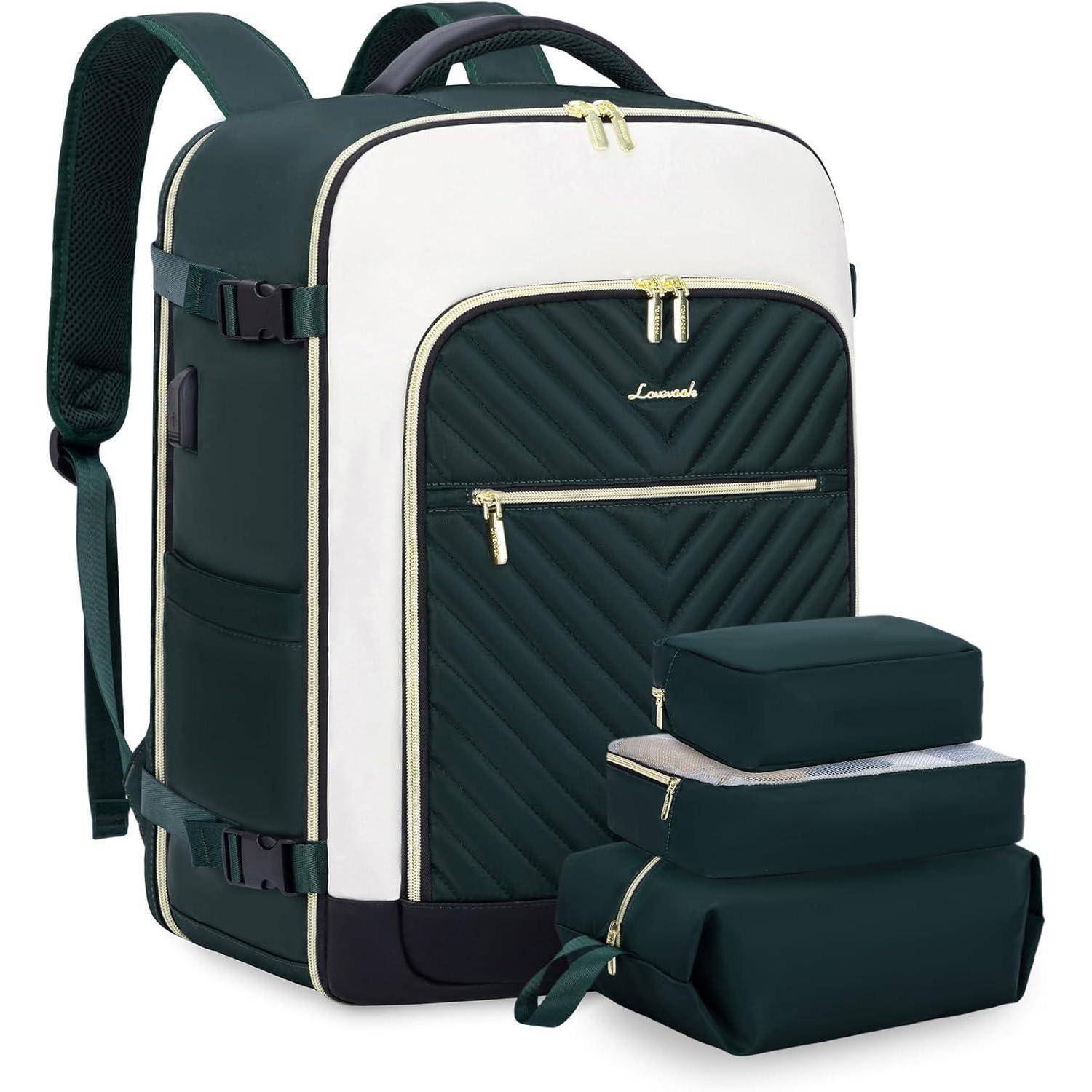 Reiserucksack Damen Handgepäck 17.3" Laptop Rucksack Wasserdicht für