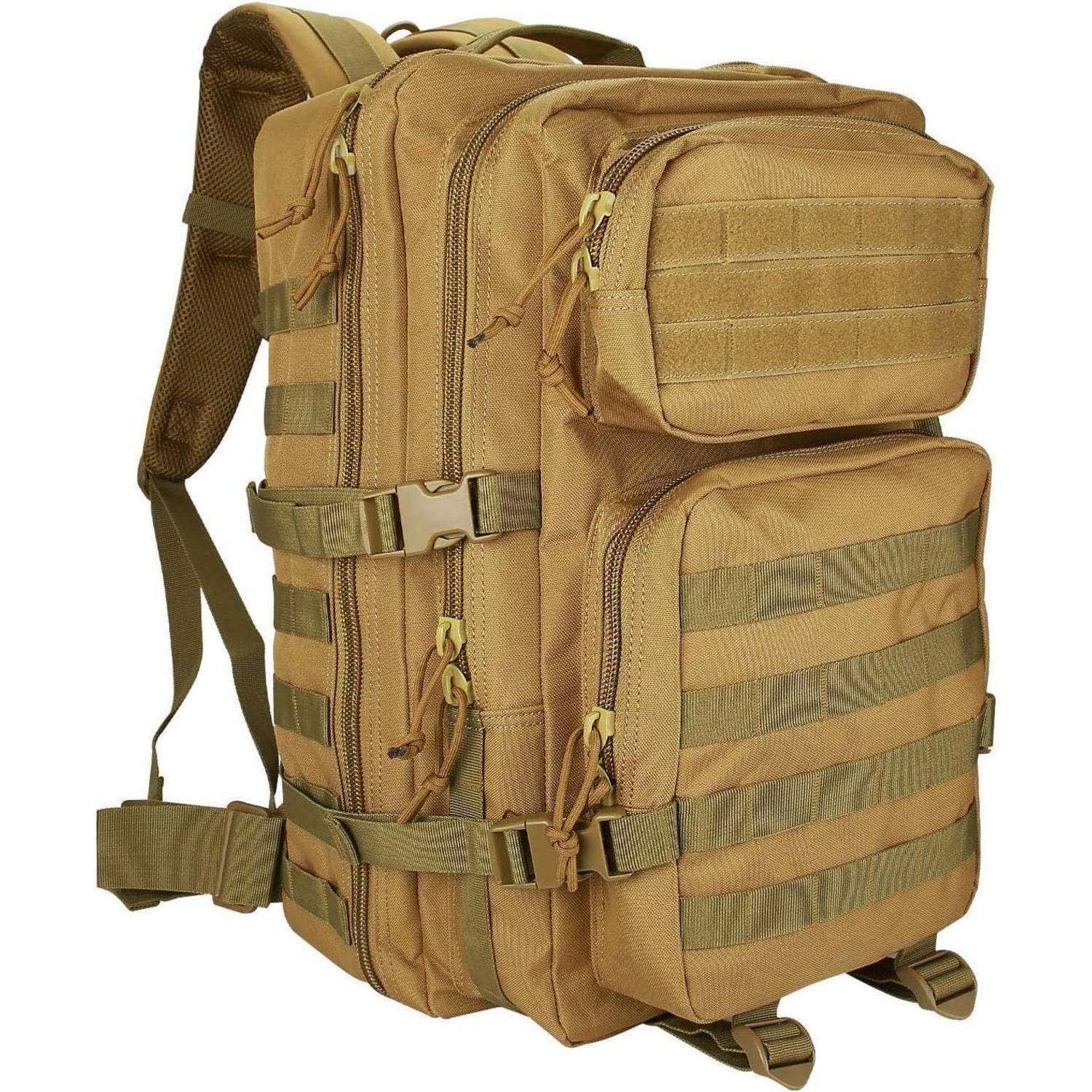 Rucksack 40L Militär taktisch 3Tage Assault Pack Trekking Khaki
