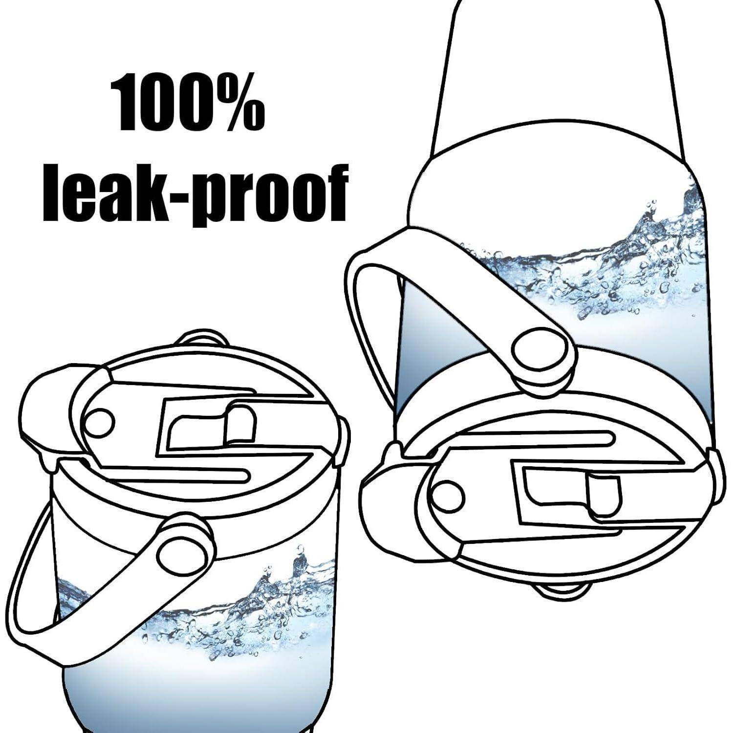 Zu 100 % wasserdichter Container mit Verschluss, teilweise mit Wasser gefüllt, der das sichere und auslaufsichere Design veranschaulicht.