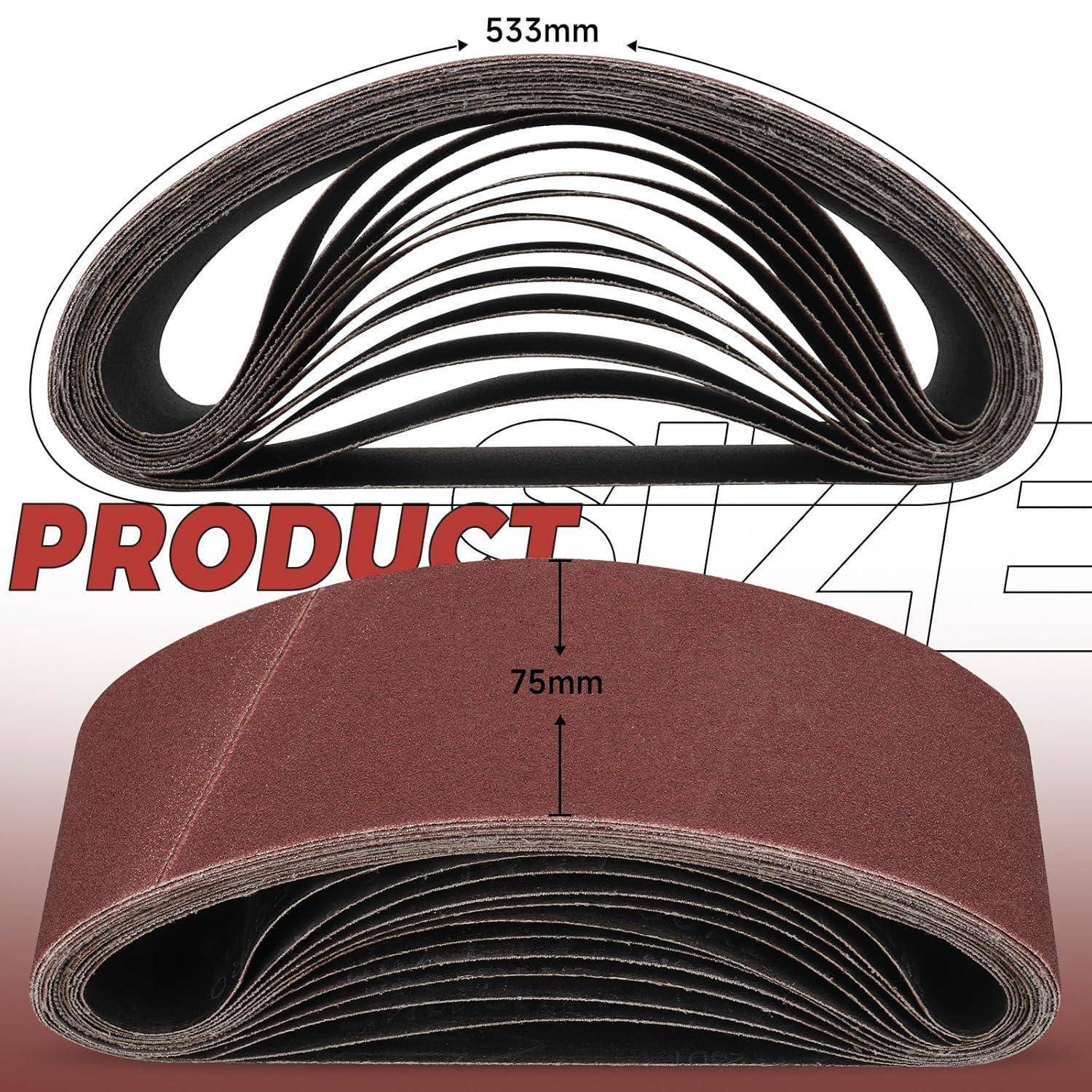 Produktgröße: 533 mm x 75 mm.