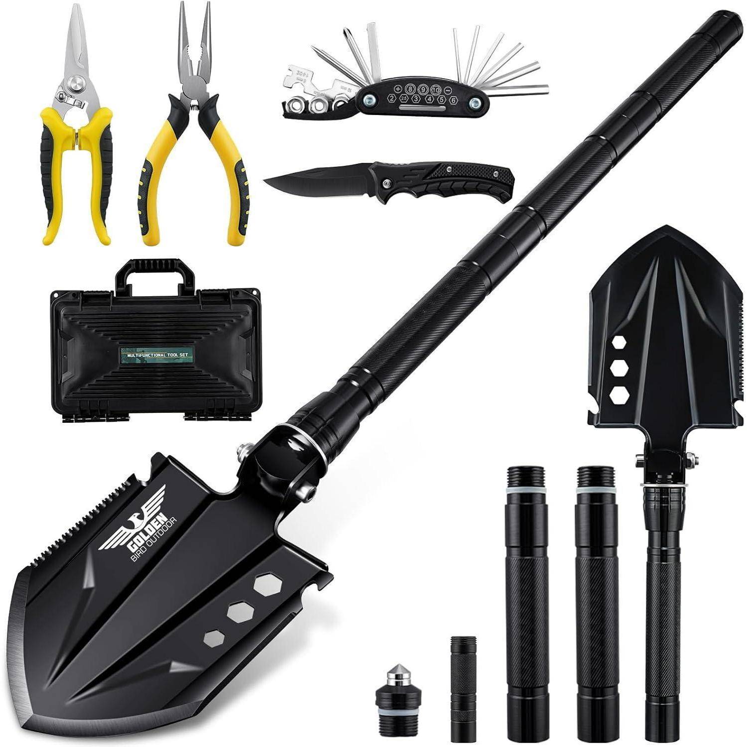 Klappspaten Klappschaufel Outdoor Survival Camping Notfälle 76cm