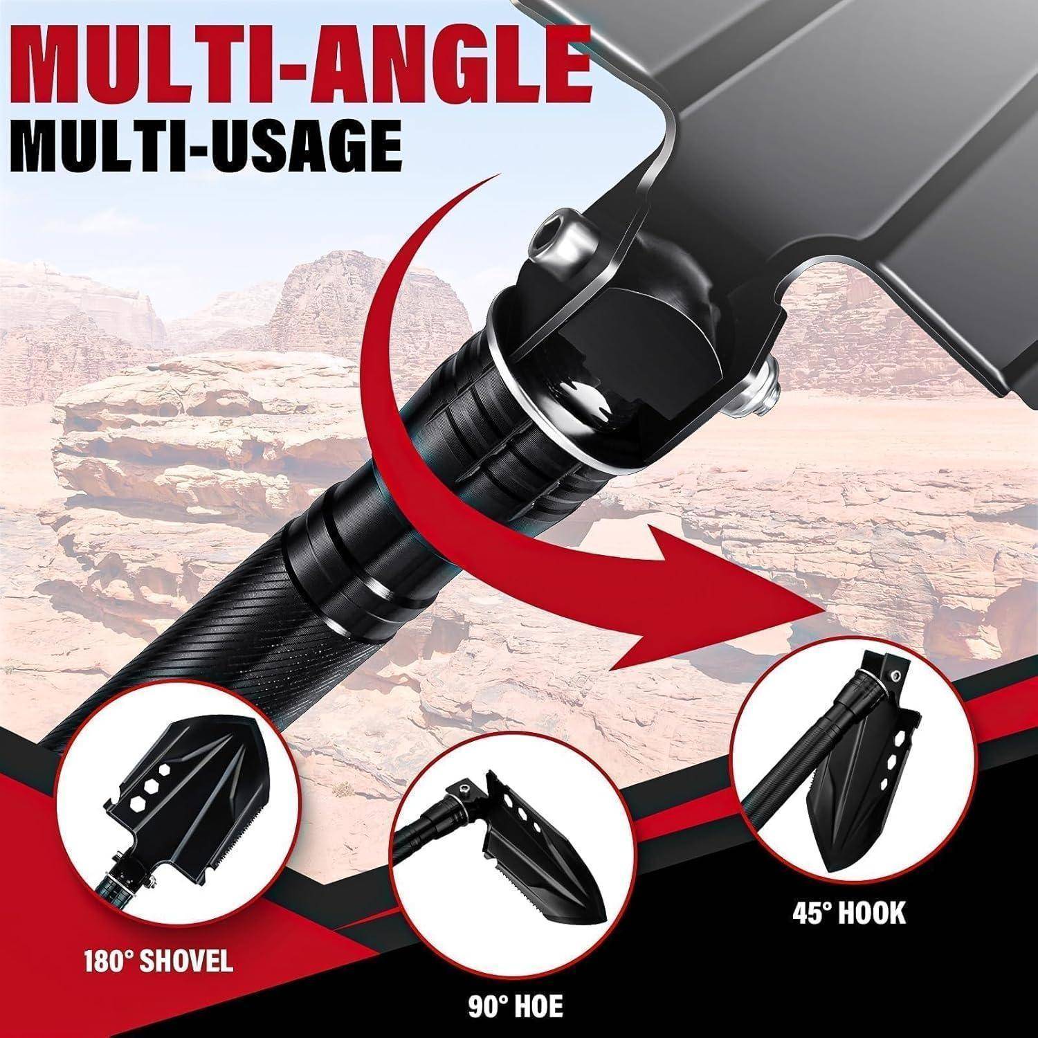 Klappspaten Klappschaufel Outdoor Survival Camping Notfälle 76cm