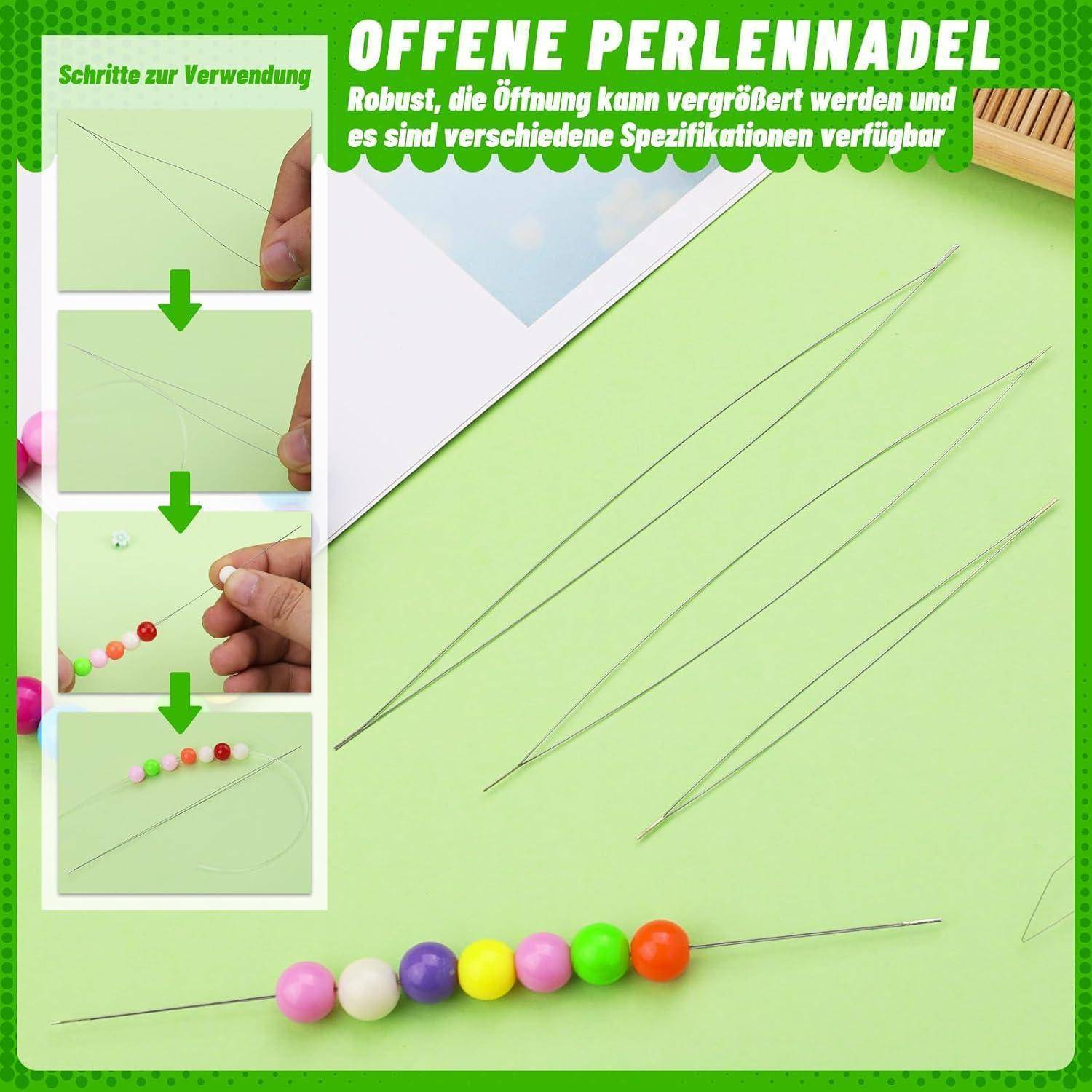86-teiliges Perlennadel-Set mit Nadeln in verschiedenen Größen