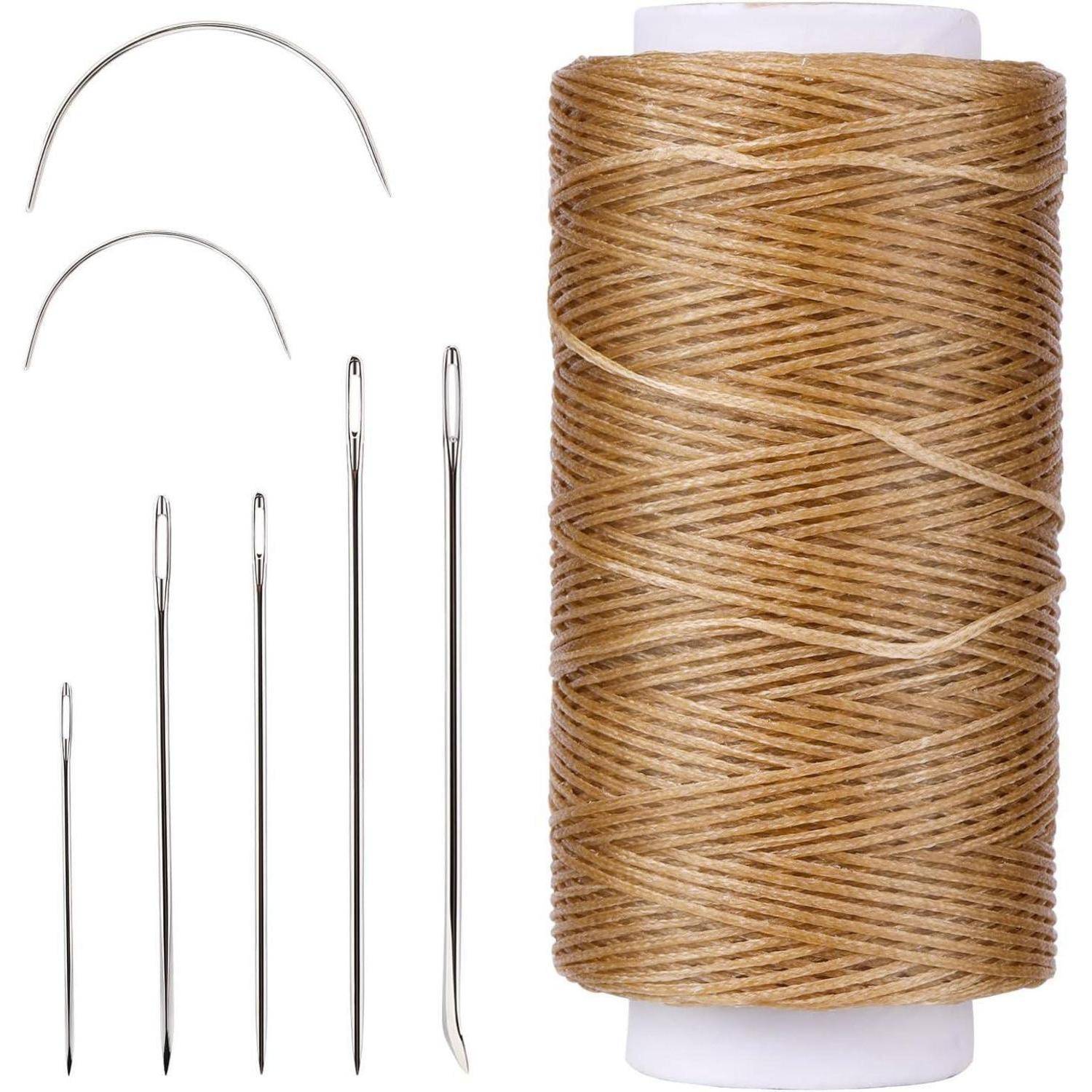 DIY Namner Lederfaden Set: 150D Wachsfaden