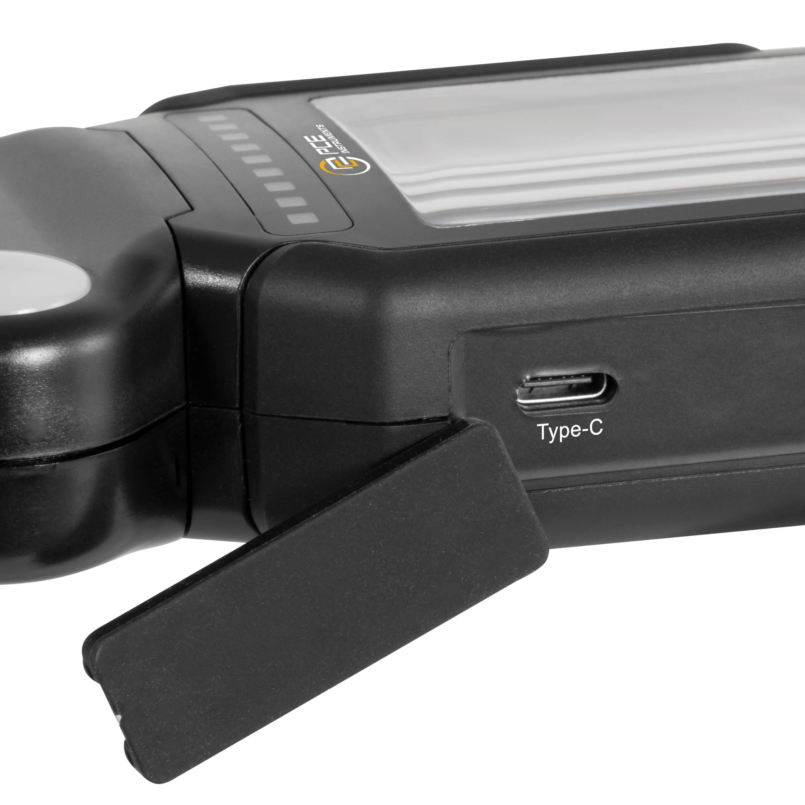 PCE Instruments Umweltmessgerät PCE-EM 750 |6 in 1 |Schallpegel |Lichtstärke |Windgeschwindigkeit |Volumenstrom |Feuchte