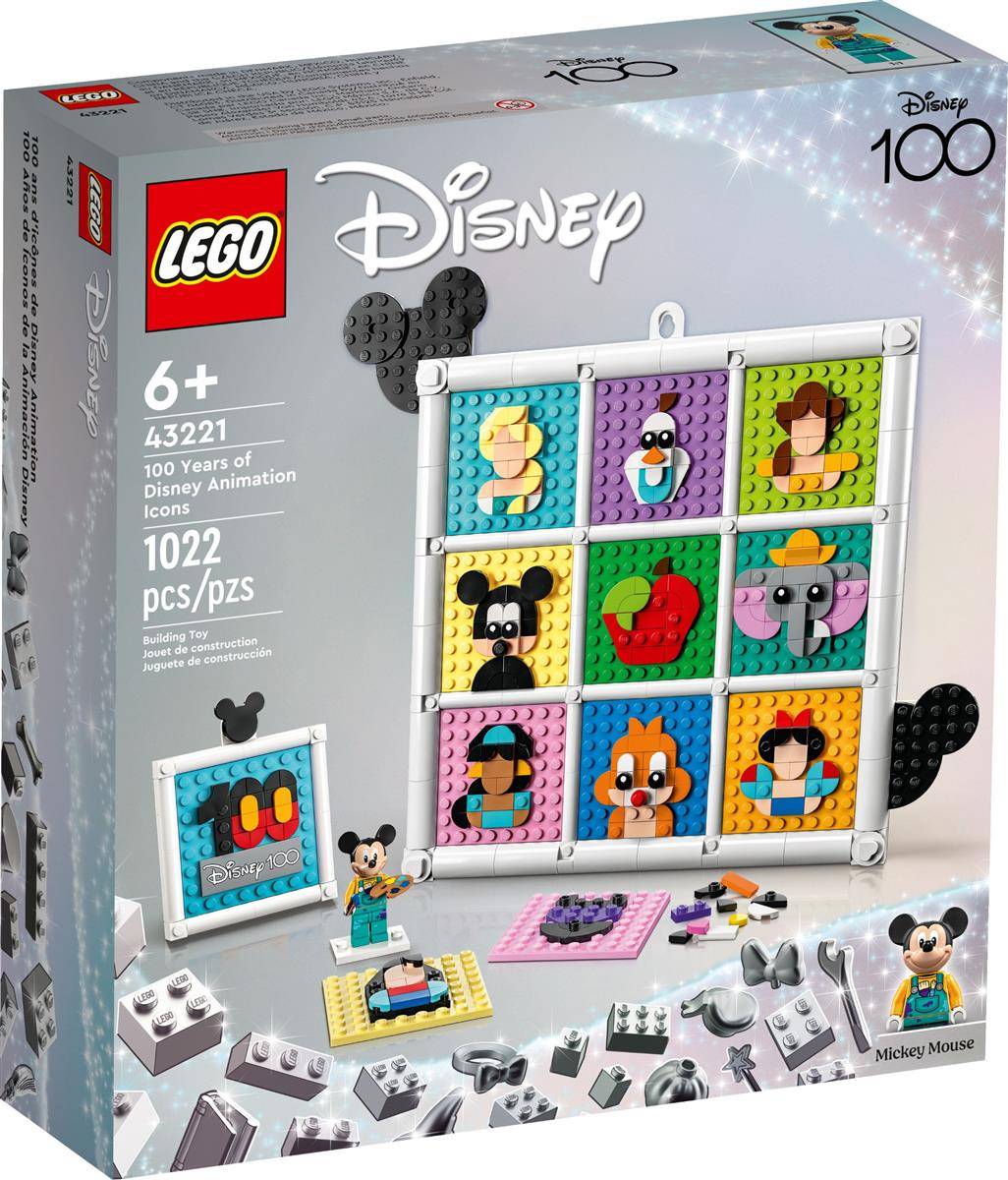 LEGO® Disney™ 43221 100 Jahre Disney Zeichentrickikonen